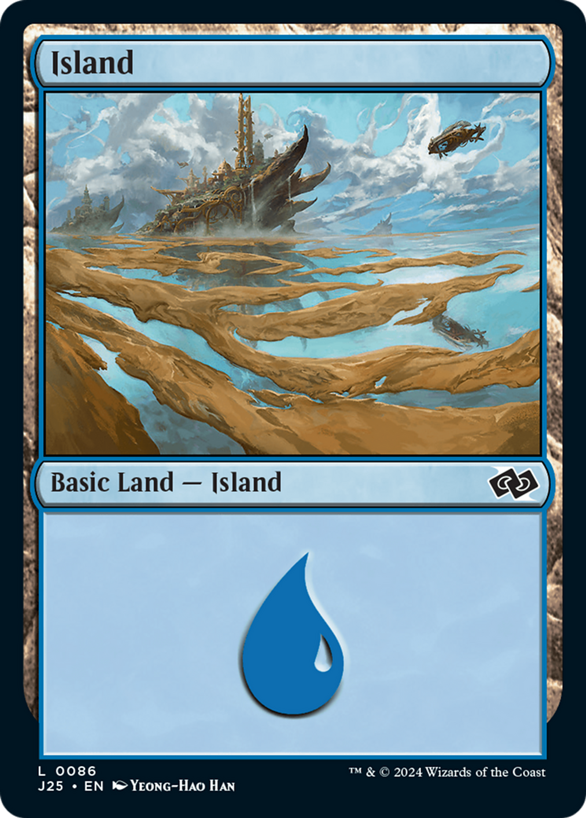 Island — Foundations Jumpstart — Magic: The Gathering