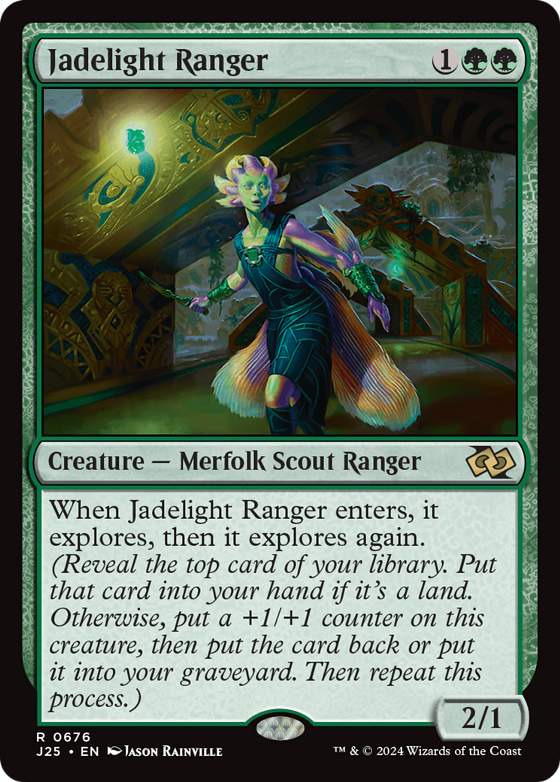 Jadelight Ranger — Foundations Jumpstart — Magic: The Gathering