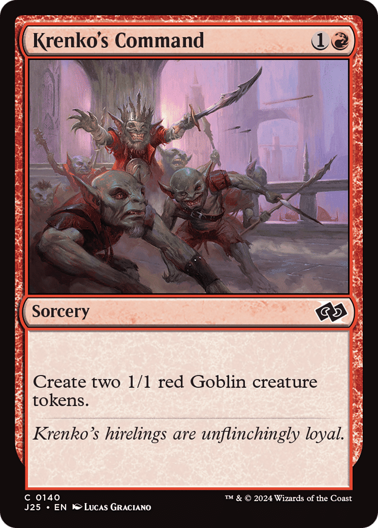 Krenko's Command — Foundations Jumpstart — Magic: The Gathering