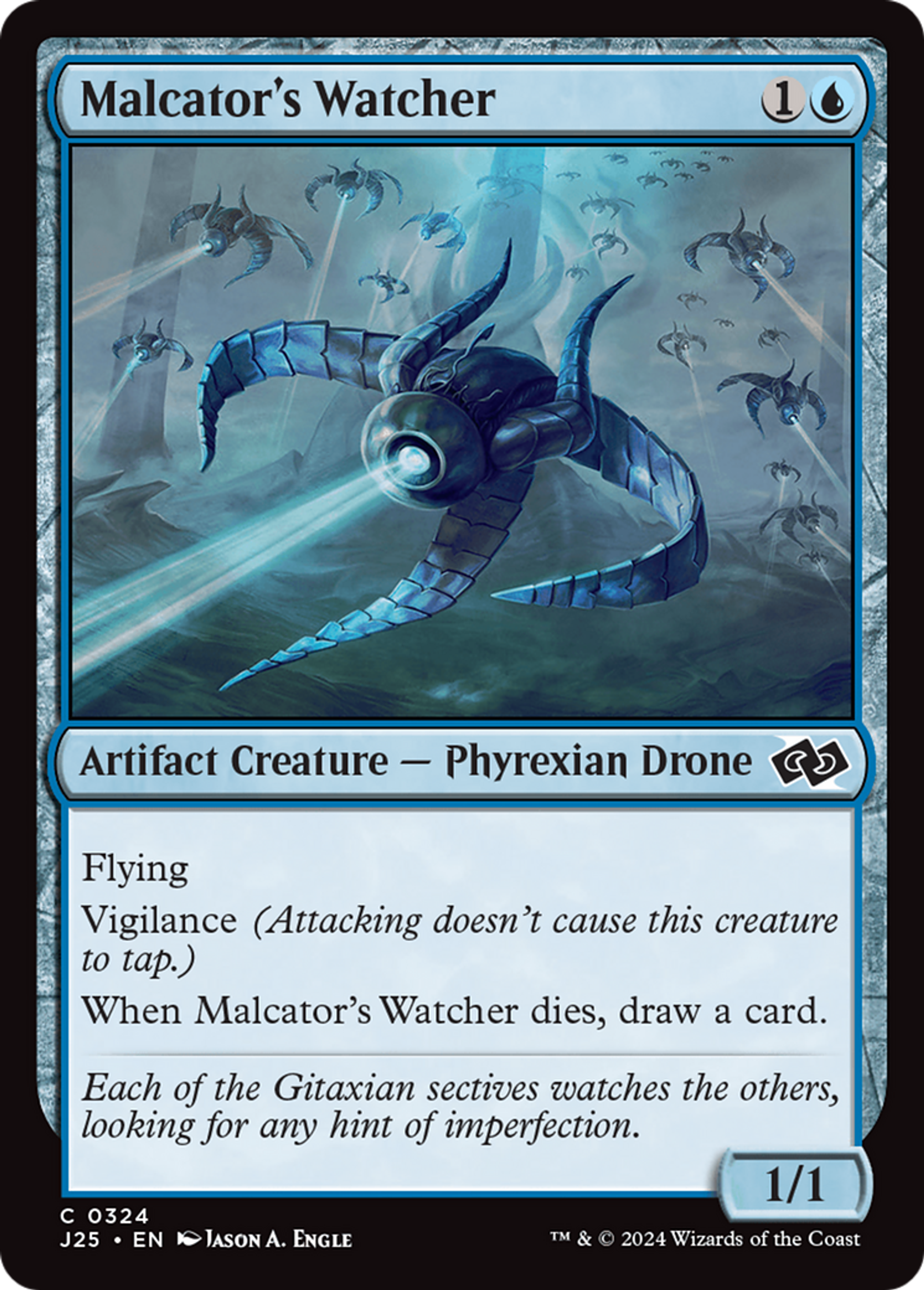 Malcator's Watcher — Foundations Jumpstart — Magic: The Gathering