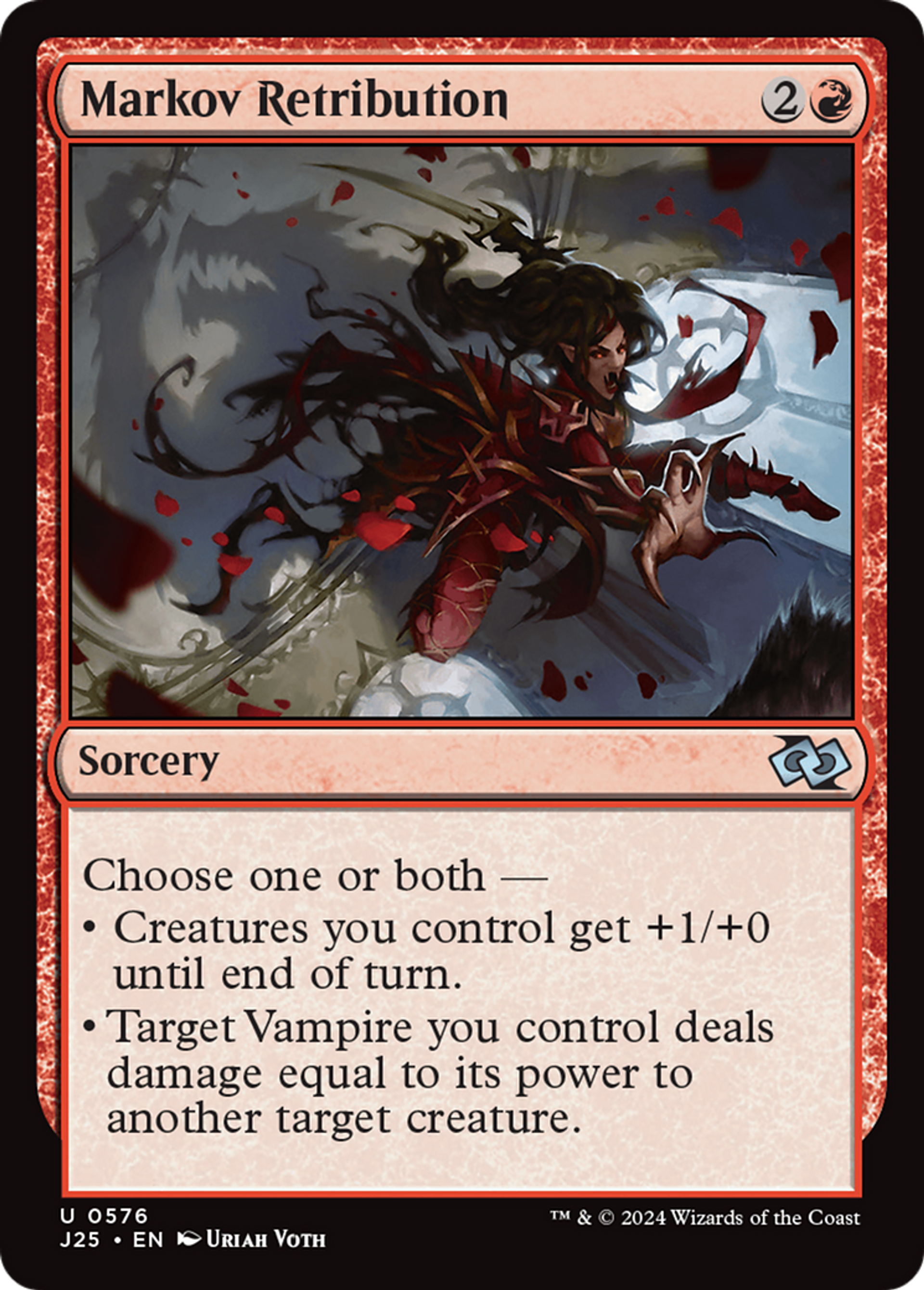 Markov Retribution — Foundations Jumpstart — Magic: The Gathering