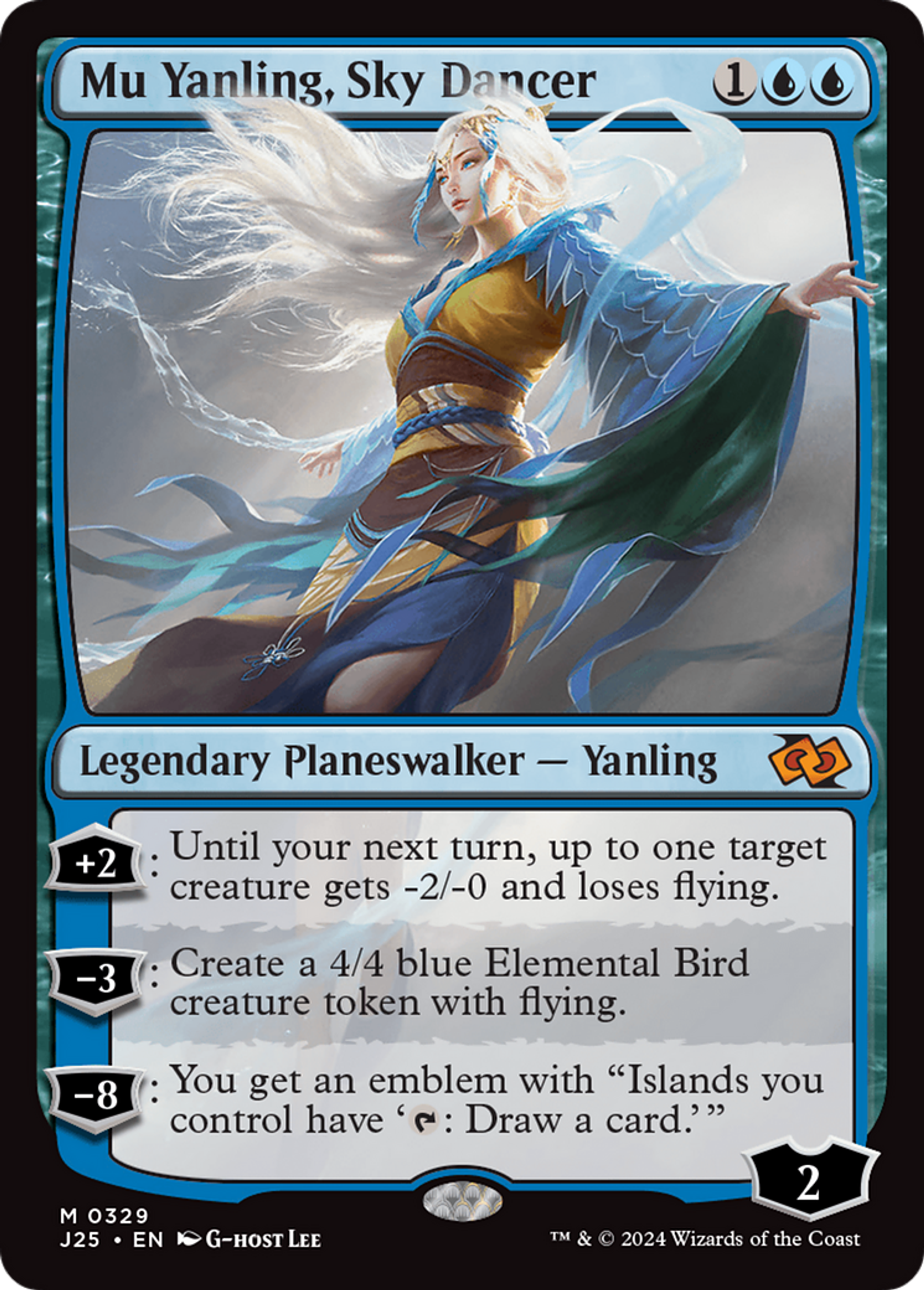 Mu Yanling, Sky Dancer — Foundations Jumpstart — Magic: The Gathering