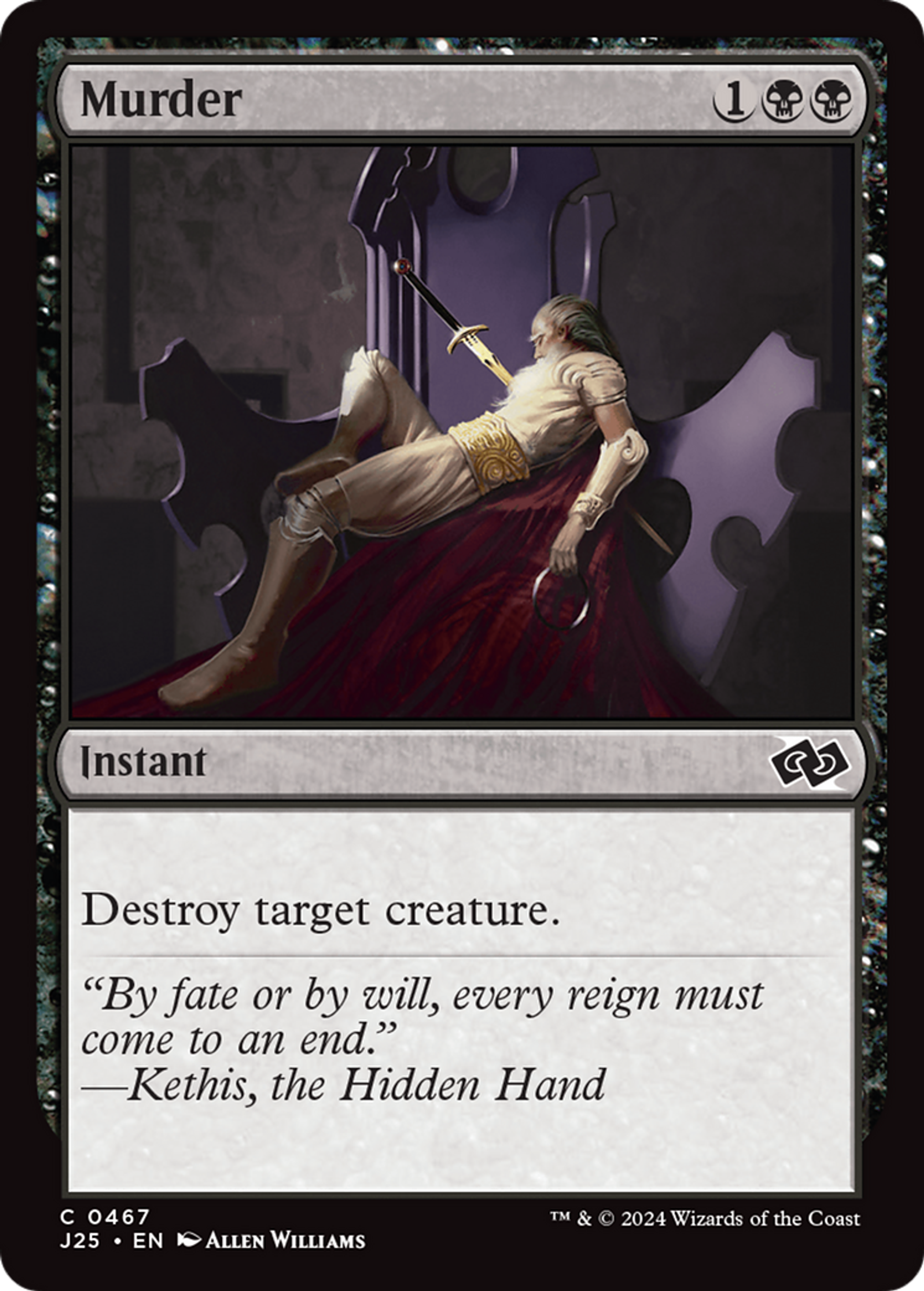 Murder — Foundations Jumpstart — Magic: The Gathering