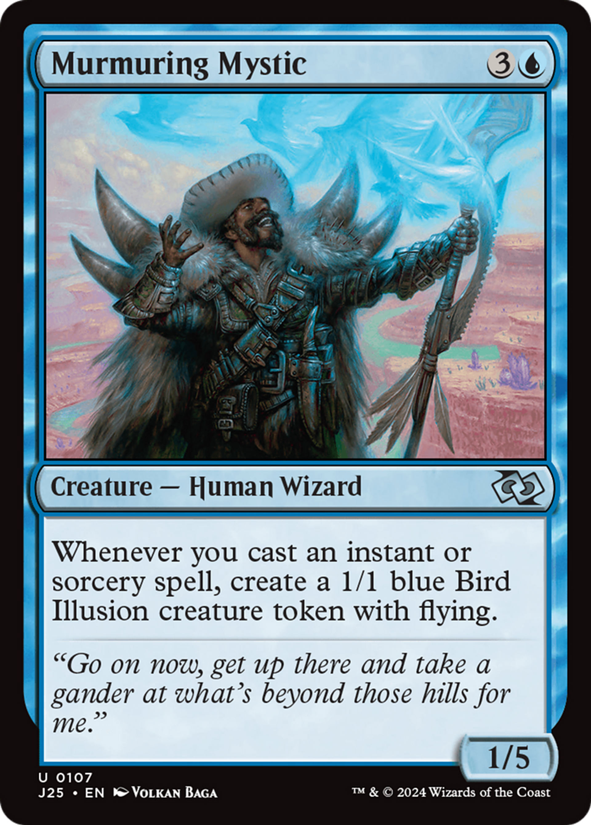 Murmuring Mystic — Foundations Jumpstart — Magic: The Gathering