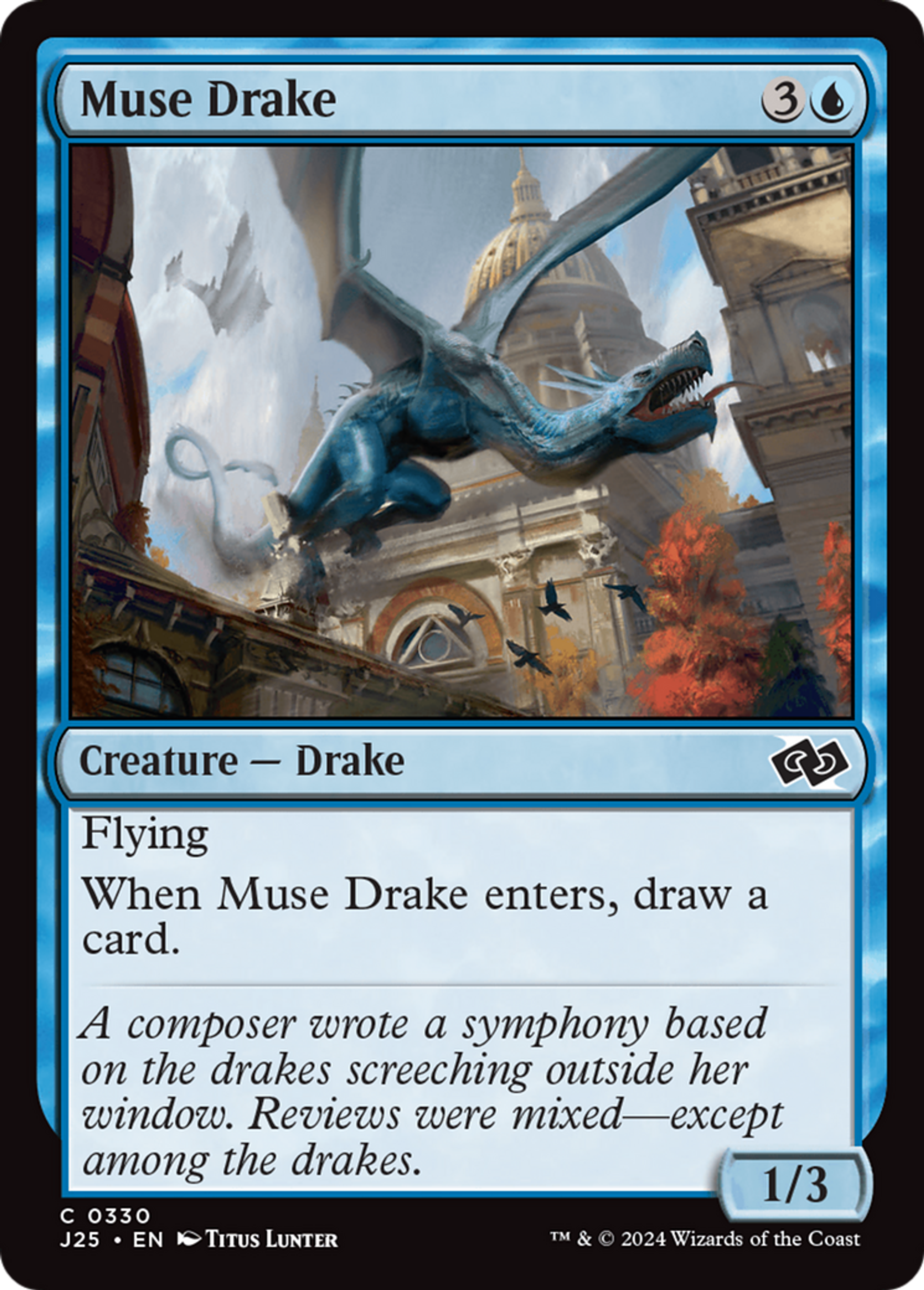 Muse Drake — Foundations Jumpstart — Magic: The Gathering