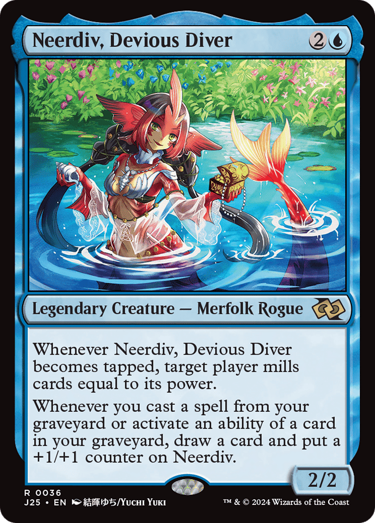 Neerdiv, Devious Diver — Foundations Jumpstart — Magic: The Gathering