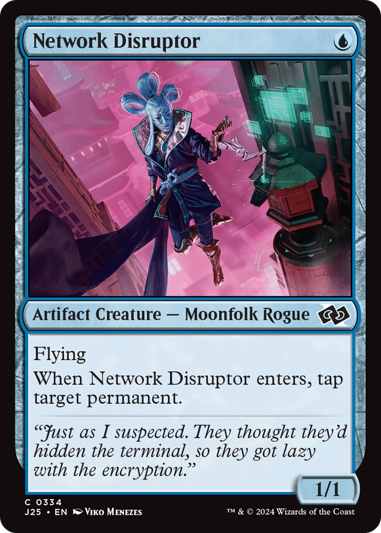 Network Disruptor — Foundations Jumpstart — Magic: The Gathering