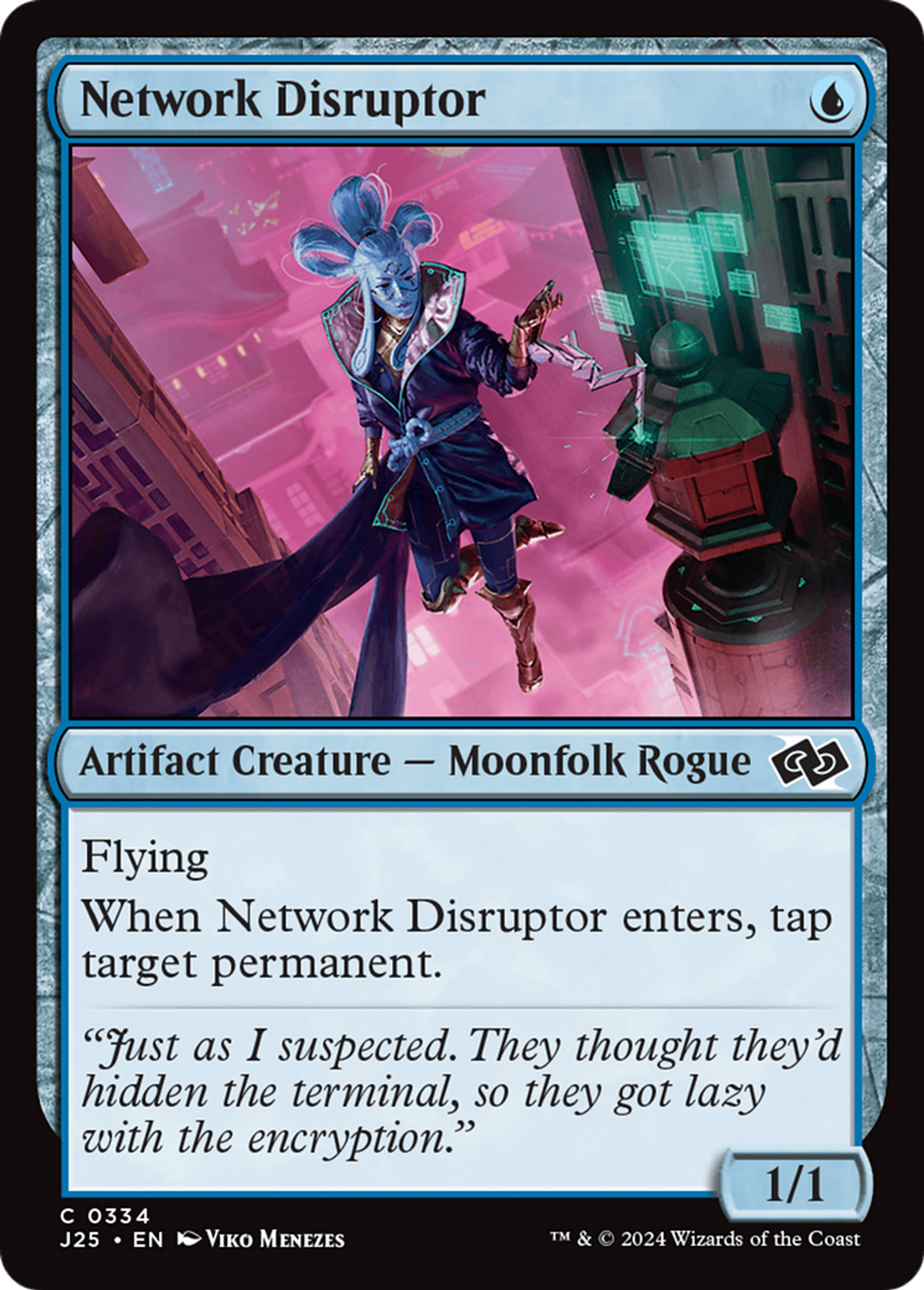 Network Disruptor — Foundations Jumpstart — Magic: The Gathering