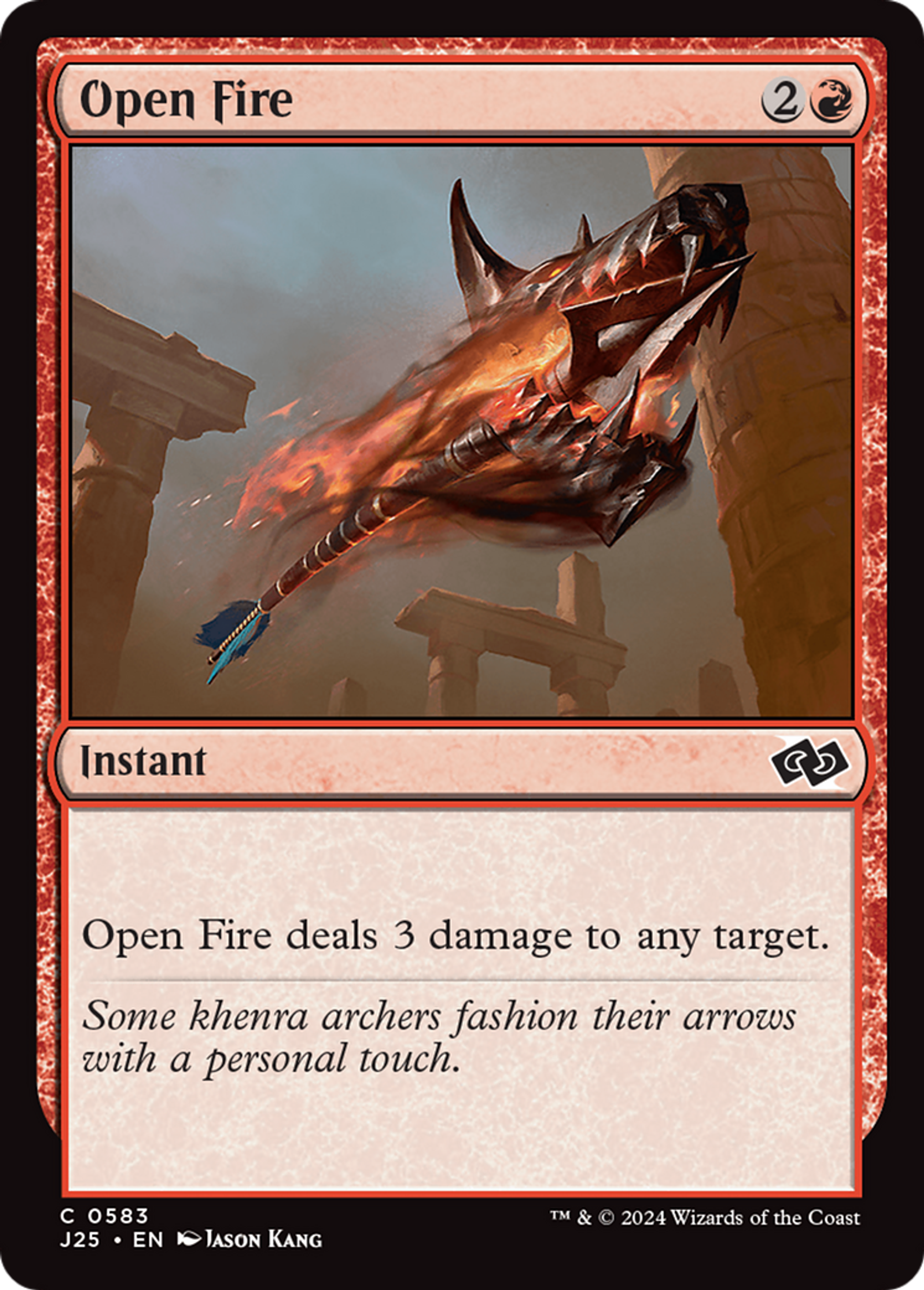 Open Fire — Foundations Jumpstart — Magic: The Gathering