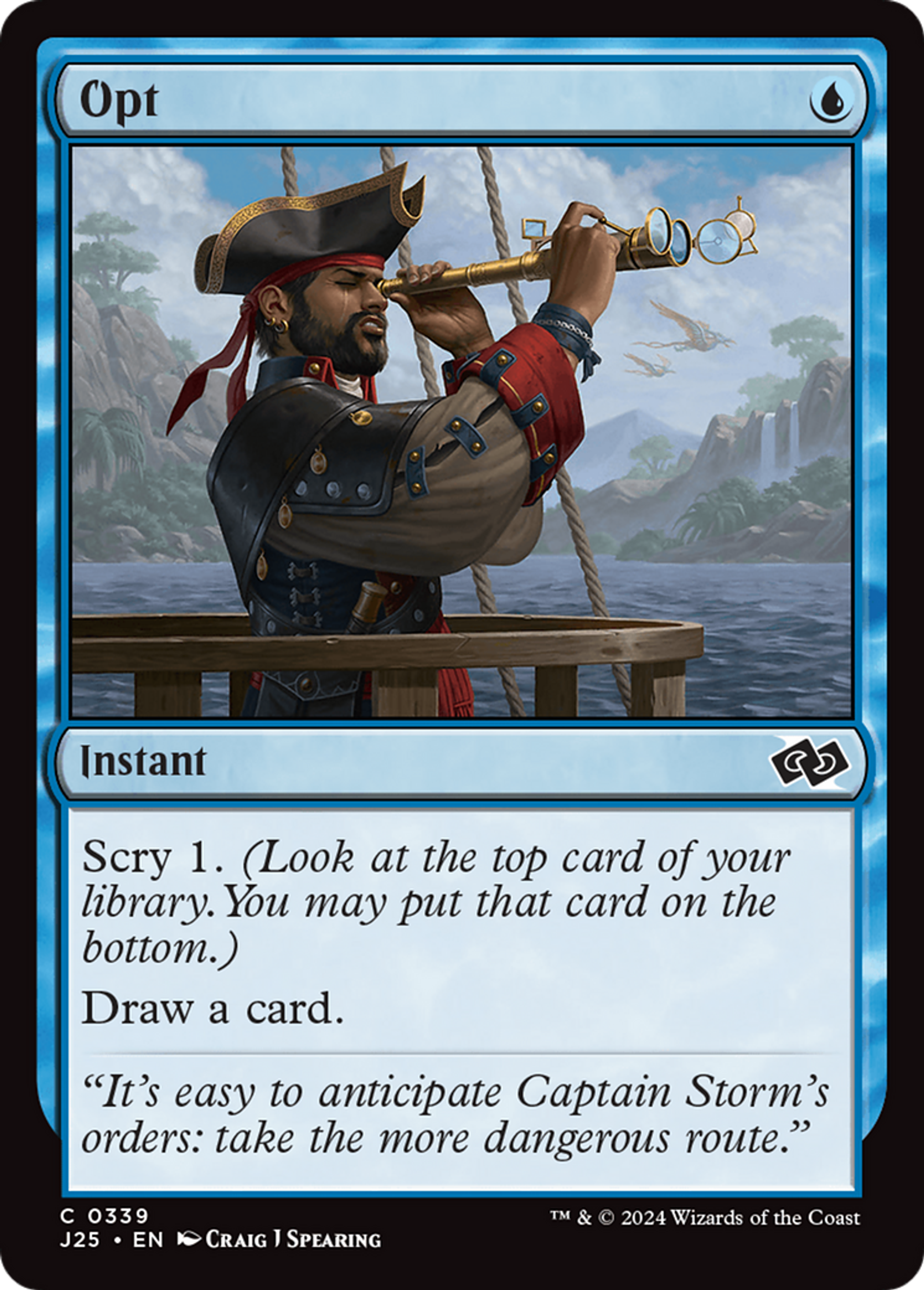 Opt — Foundations Jumpstart — Magic: The Gathering