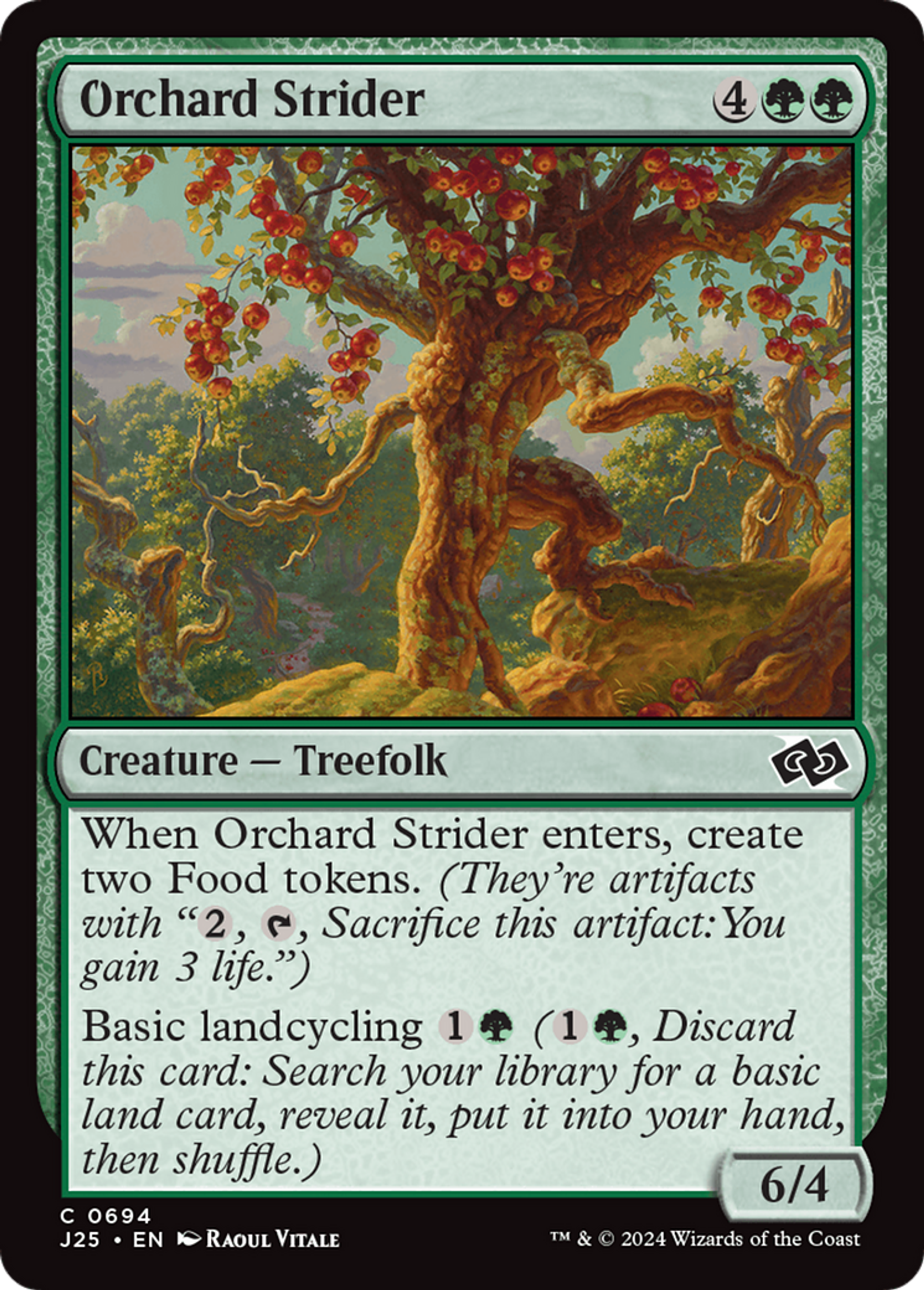 Orchard Strider — Foundations Jumpstart — Magic: The Gathering