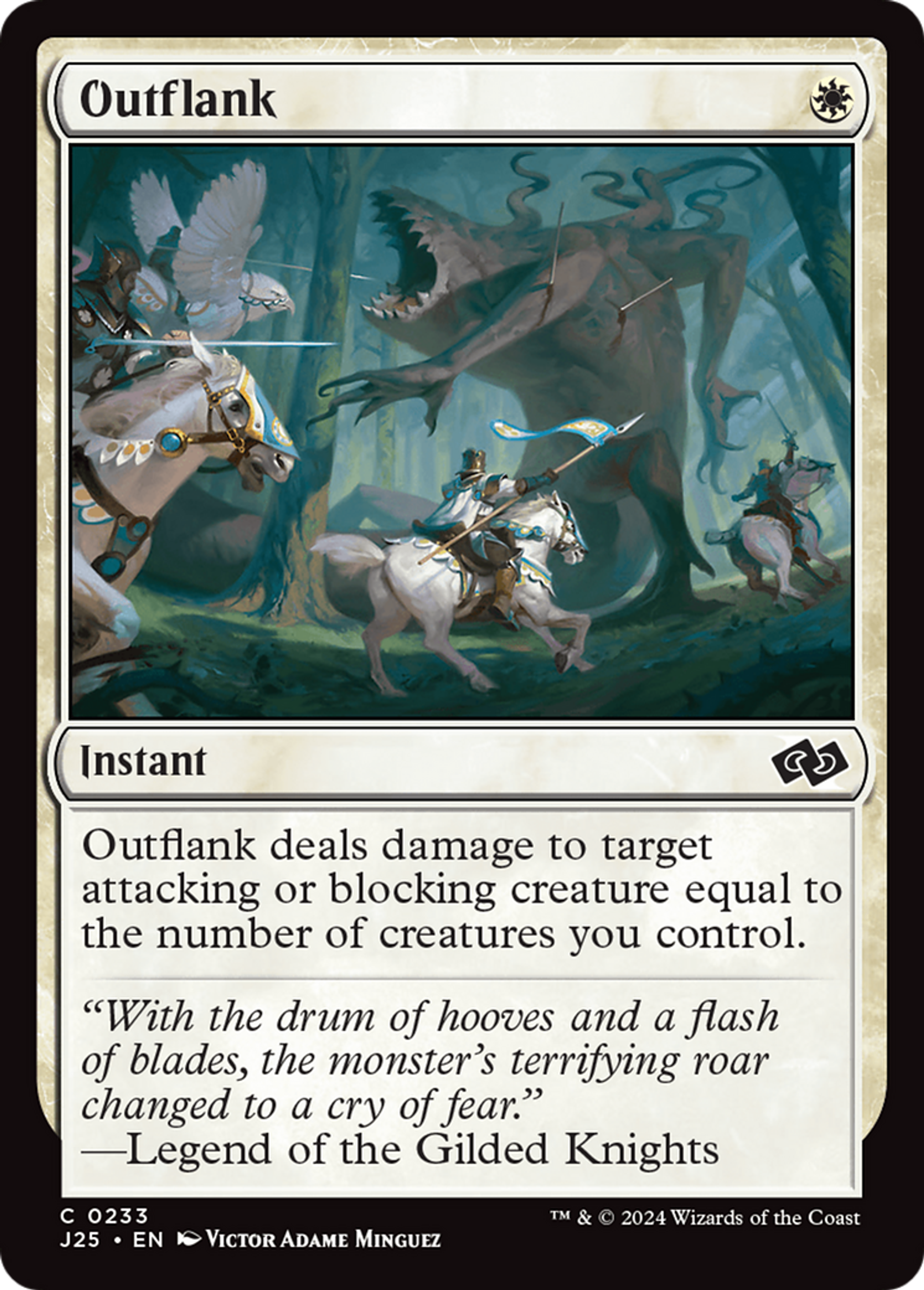 Outflank — Foundations Jumpstart — Magic: The Gathering