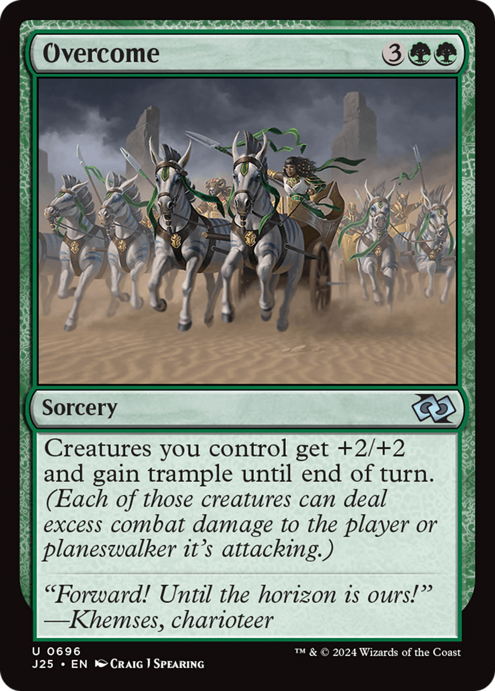 Overcome — Foundations Jumpstart — Magic: The Gathering