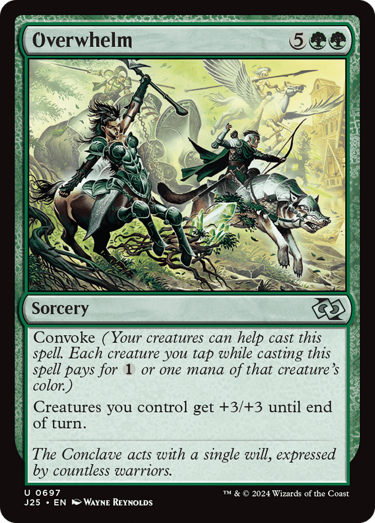 Overwhelm — Foundations Jumpstart — Magic: The Gathering