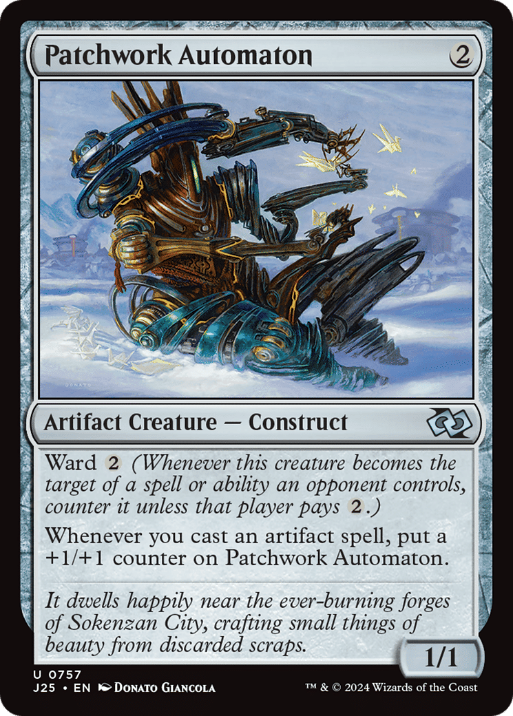 Patchwork Automaton from Foundations Jumpstart - Magic: The Gathering