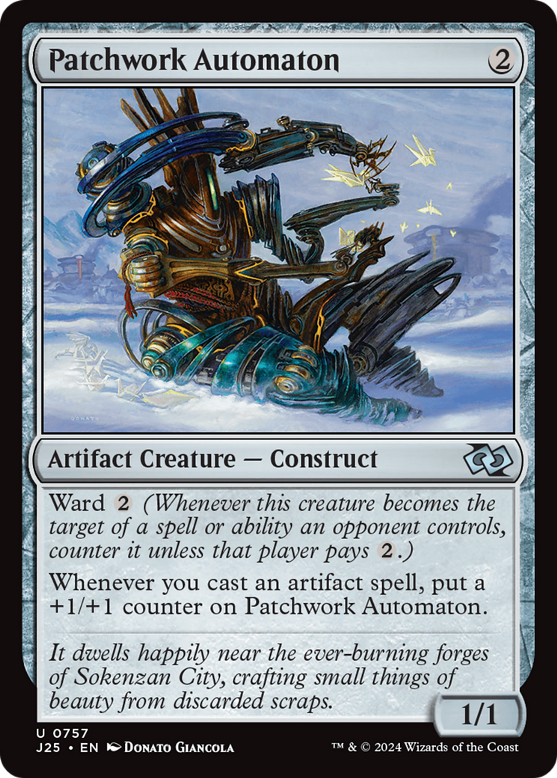 Patchwork Automaton — Foundations Jumpstart — Magic: The Gathering