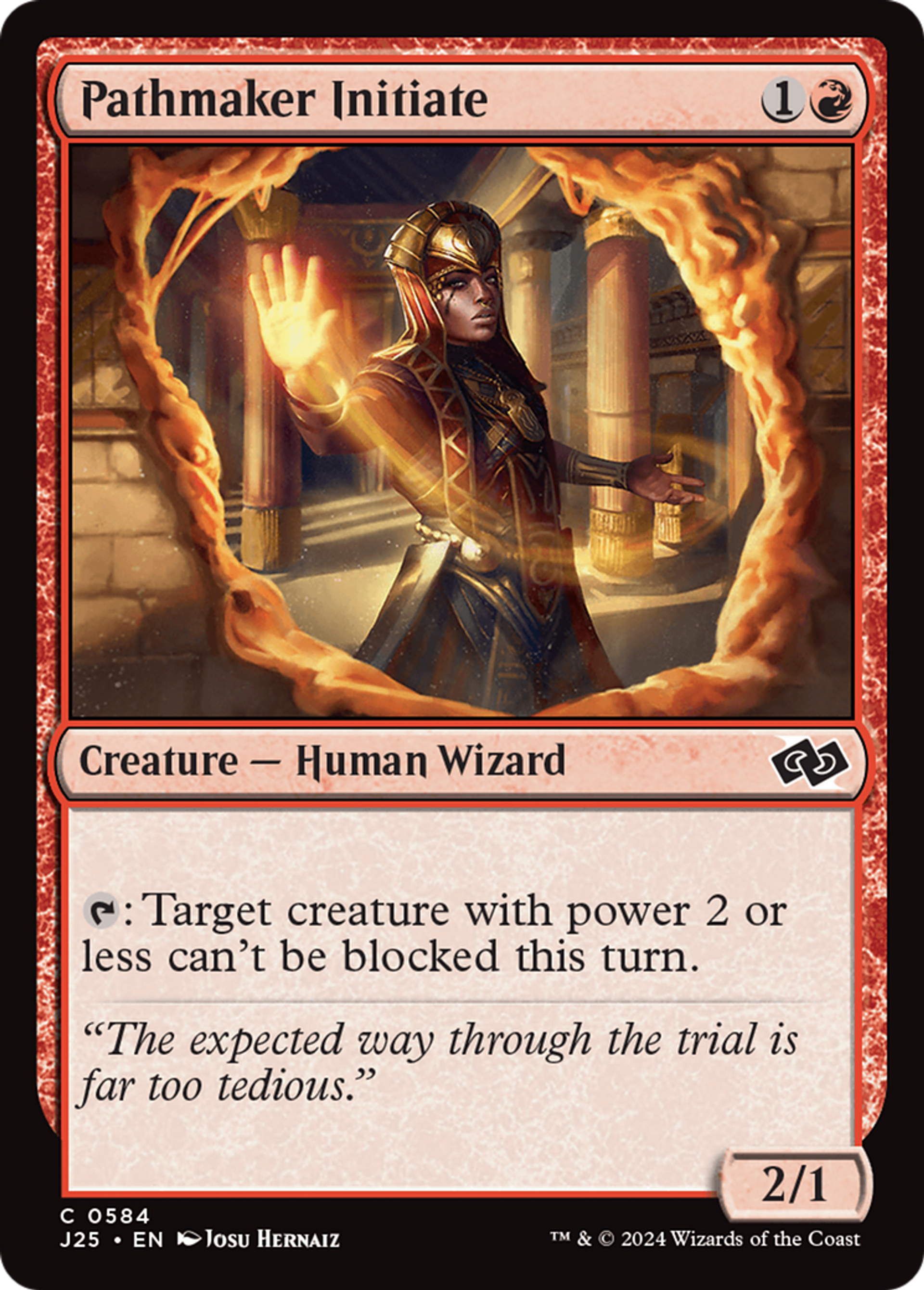 Pathmaker Initiate — Foundations Jumpstart — Magic: The Gathering