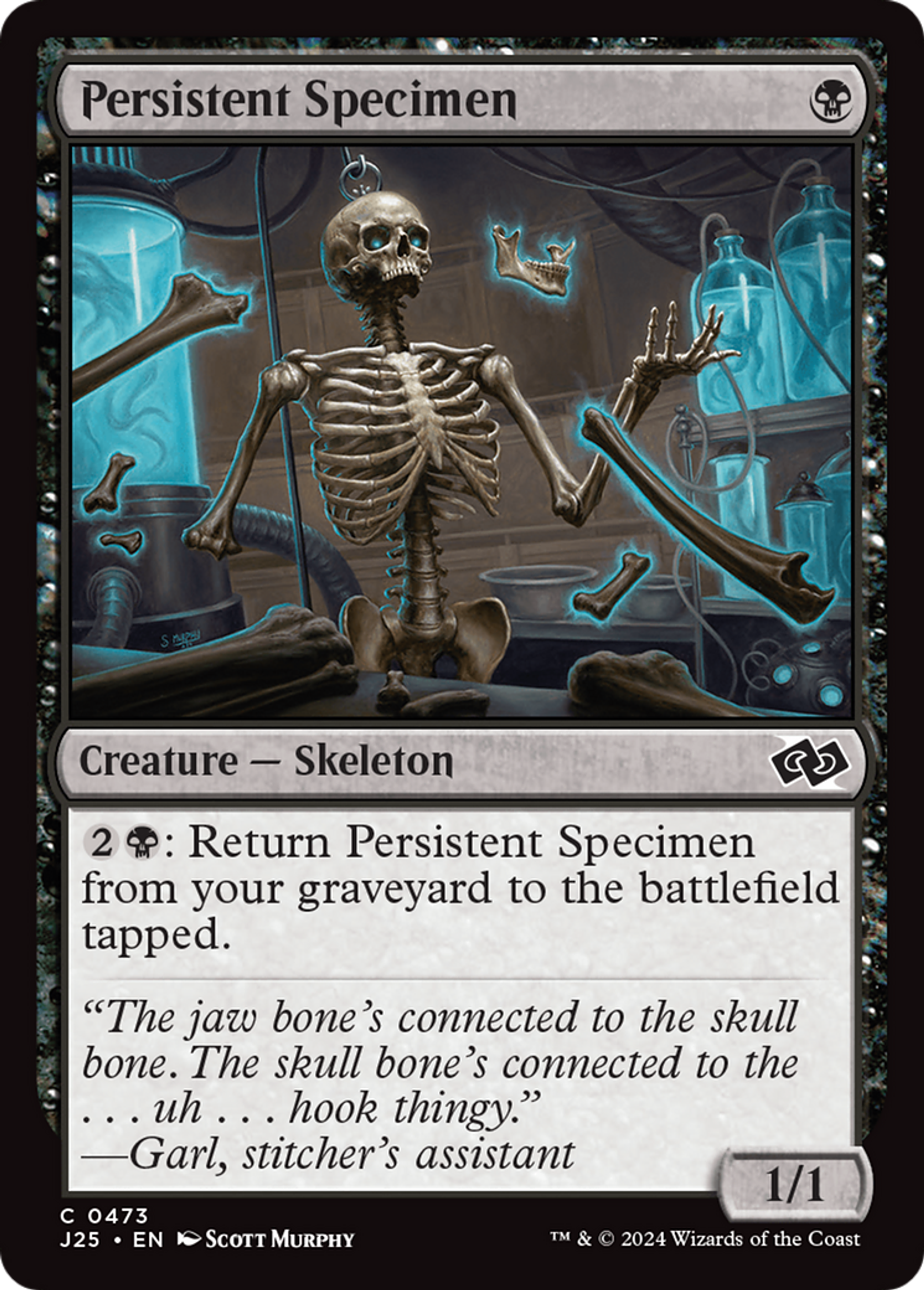 Persistent Specimen — Foundations Jumpstart — Magic: The Gathering