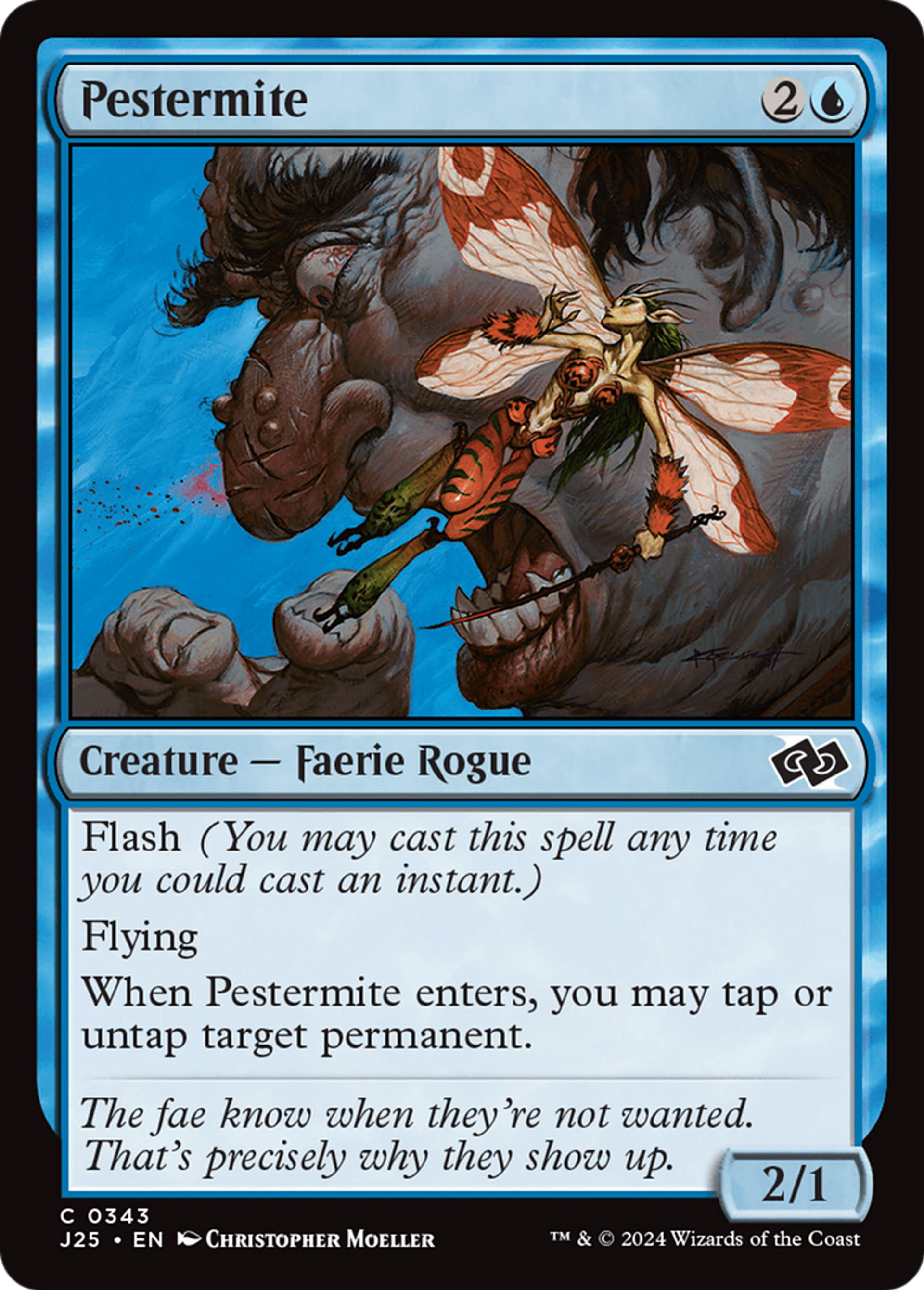 Pestermite — Foundations Jumpstart — Magic: The Gathering