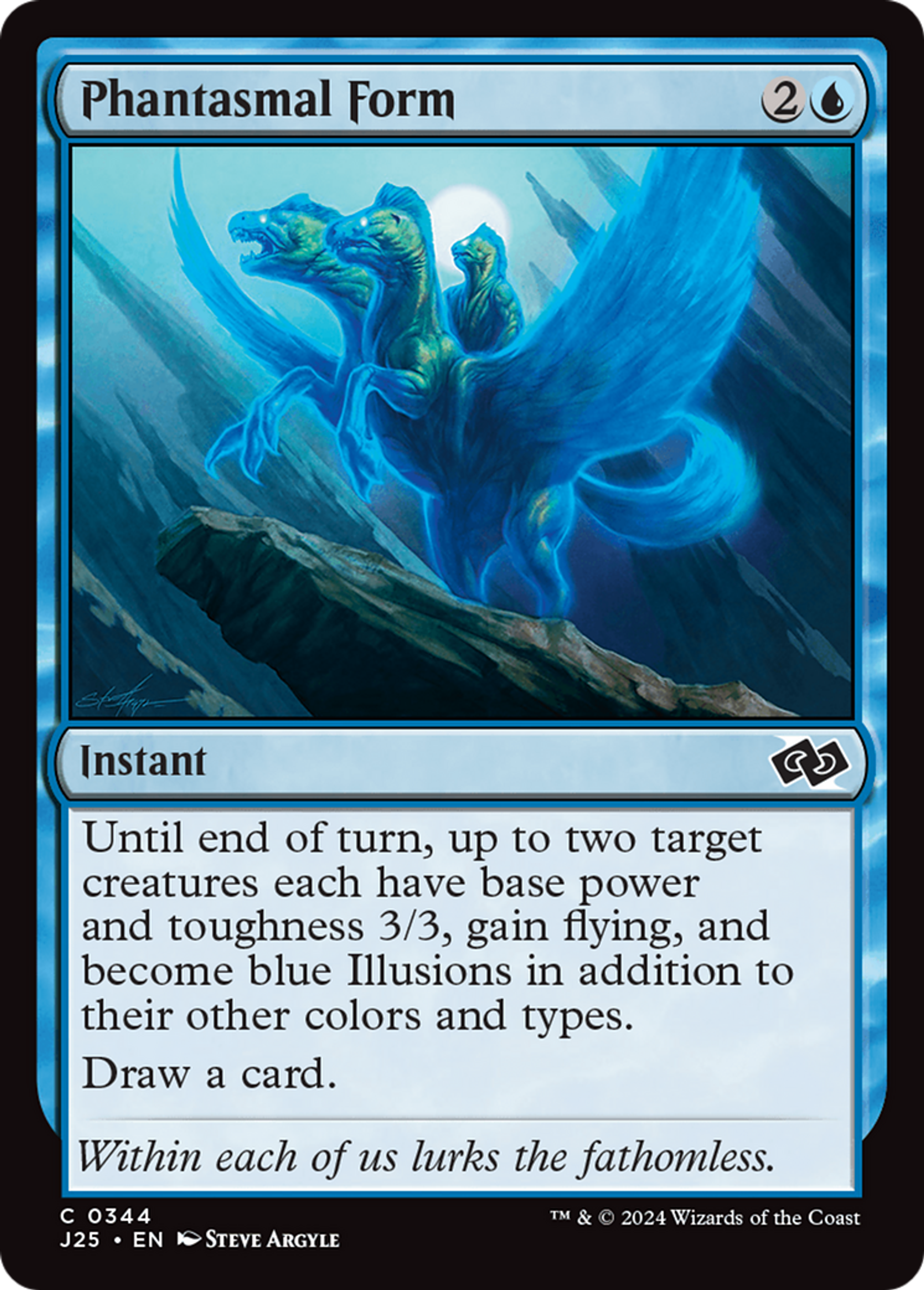 Phantasmal Form — Foundations Jumpstart — Magic: The Gathering