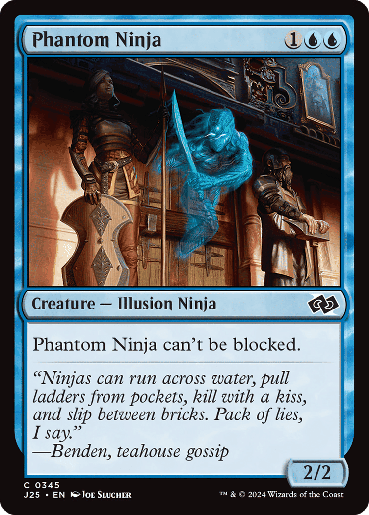 Phantom Ninja — Foundations Jumpstart — Magic: The Gathering