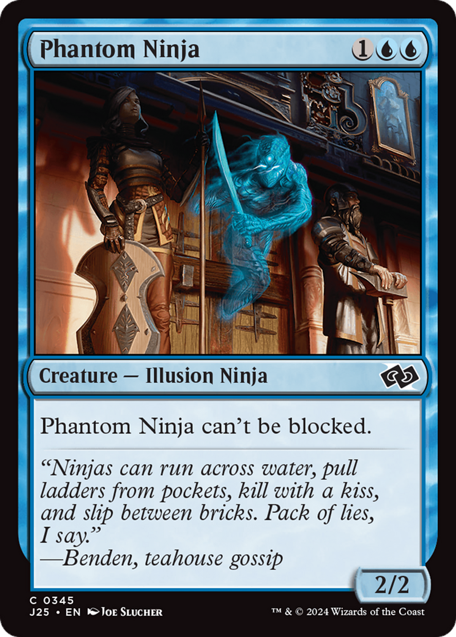 Phantom Ninja — Foundations Jumpstart — Magic: The Gathering