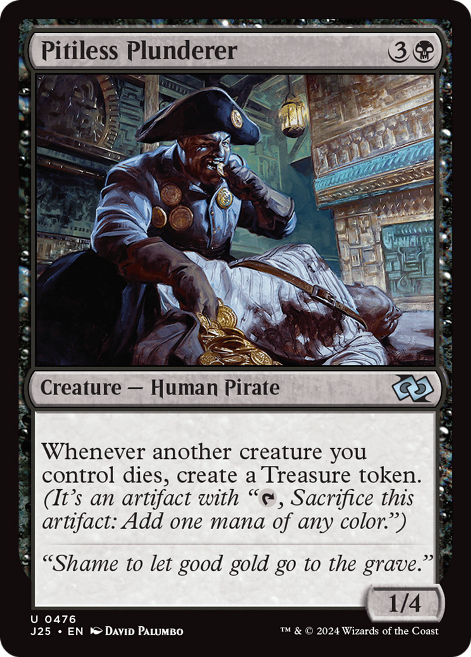 Pitiless Plunderer — Foundations Jumpstart — Magic: The Gathering