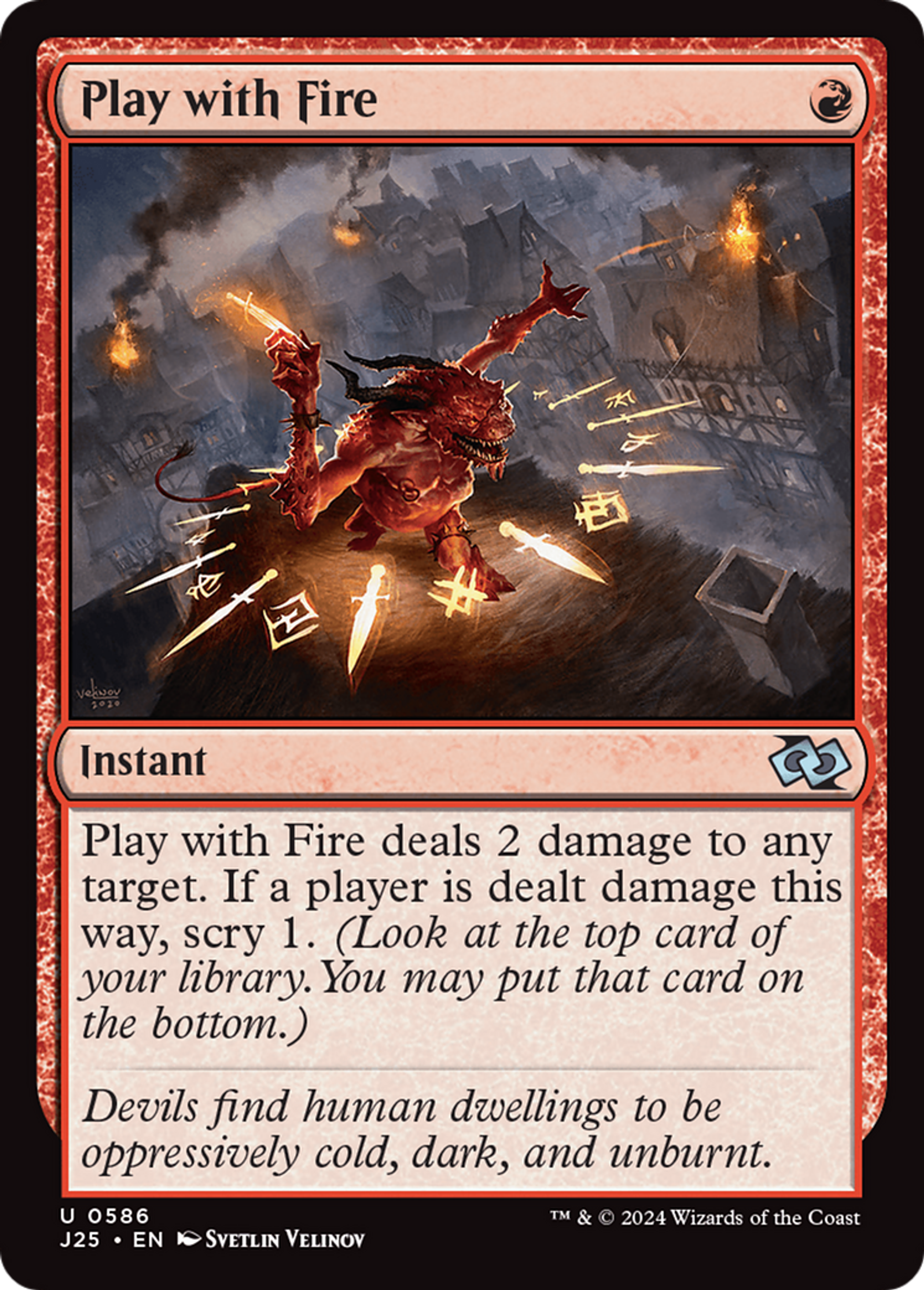 Play with Fire — Foundations Jumpstart — Magic: The Gathering
