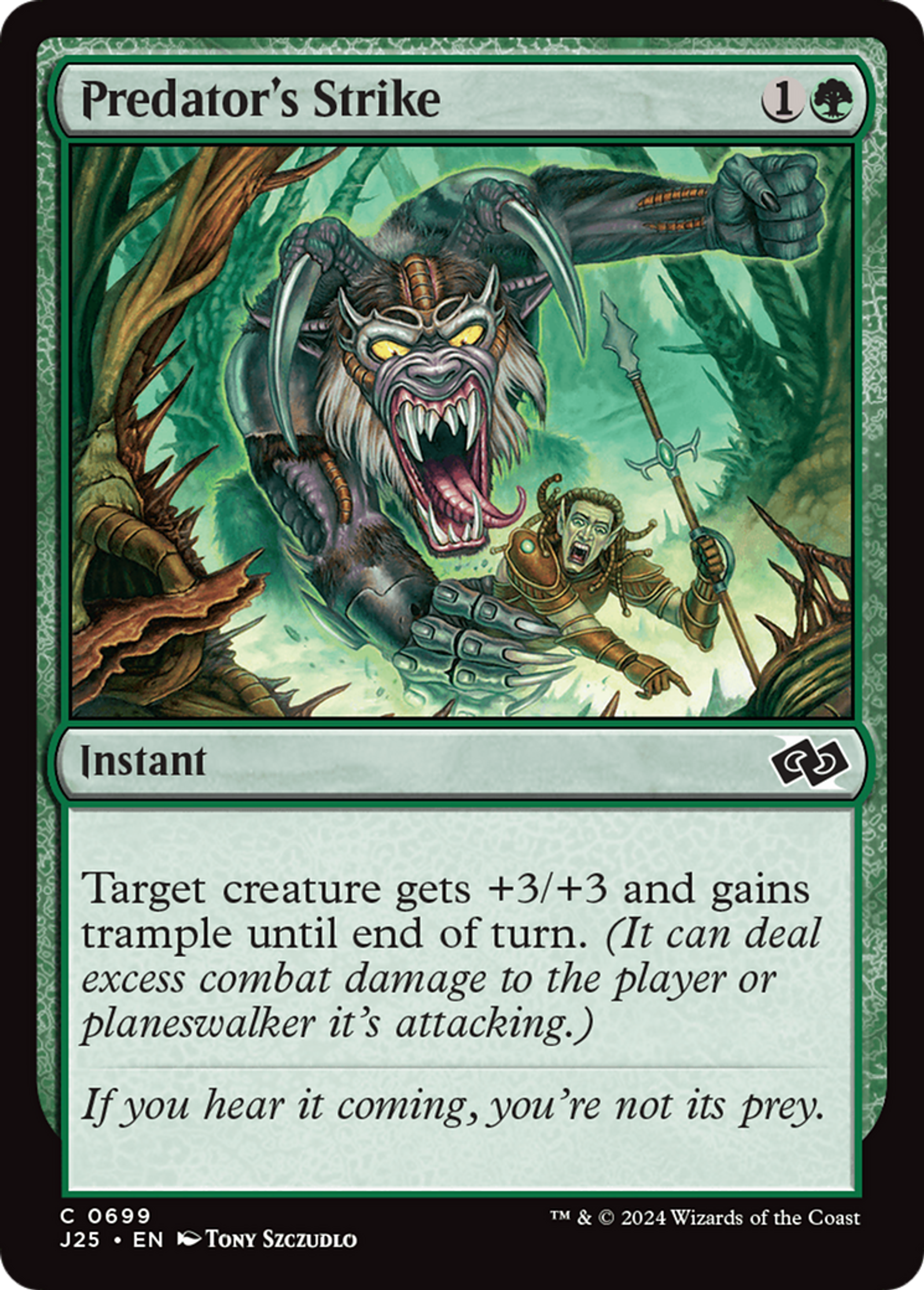 Predator's Strike — Foundations Jumpstart — Magic: The Gathering