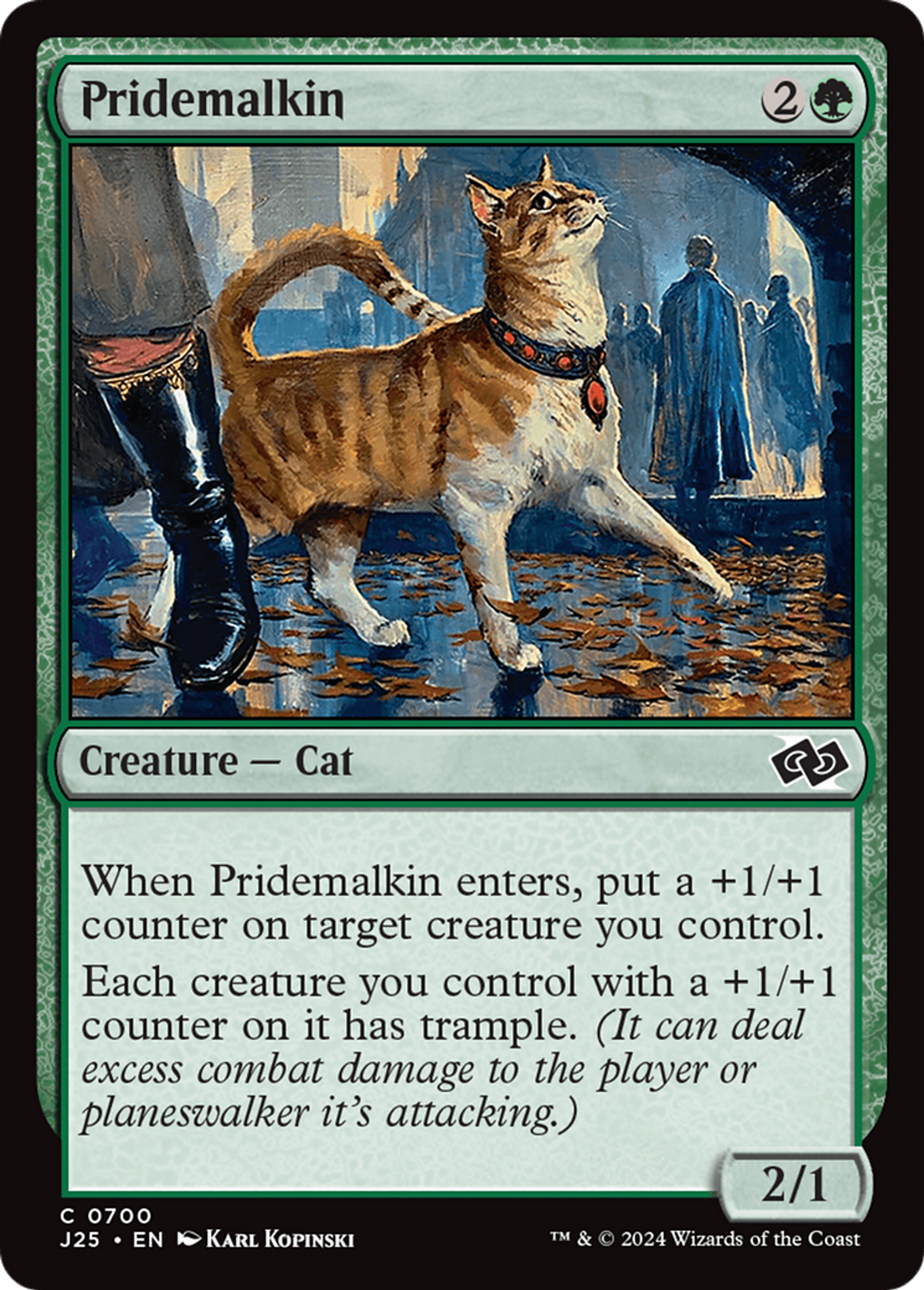 Pridemalkin — Foundations Jumpstart — Magic: The Gathering