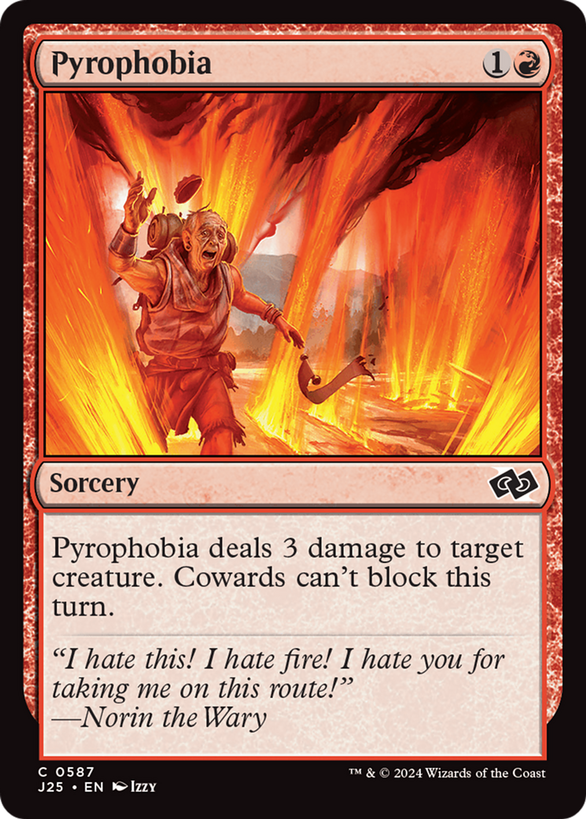 Pyrophobia — Foundations Jumpstart — Magic: The Gathering