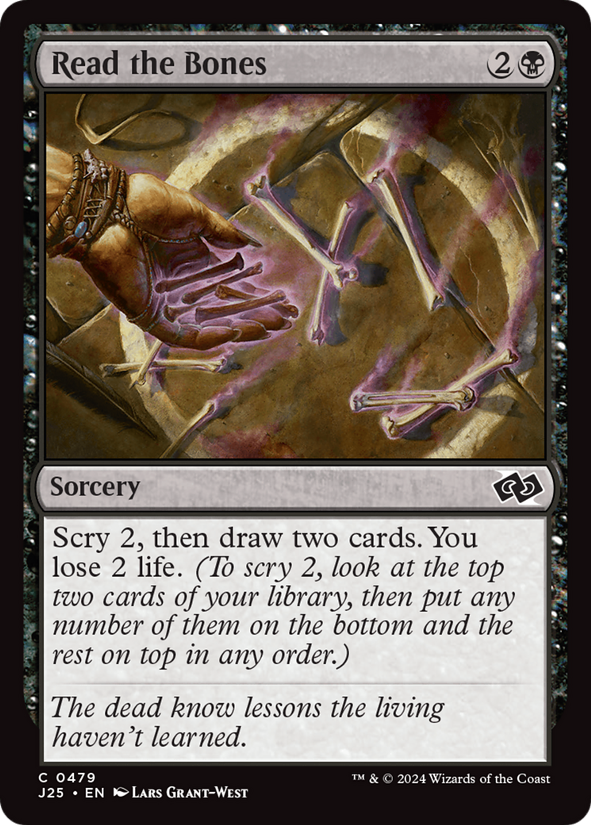 Read the Bones — Foundations Jumpstart — Magic: The Gathering