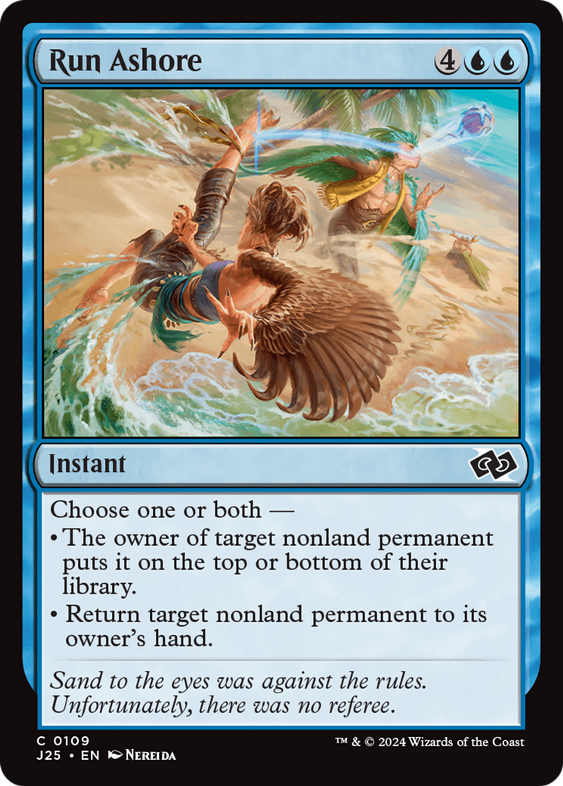 Run Ashore — Foundations Jumpstart — Magic: The Gathering