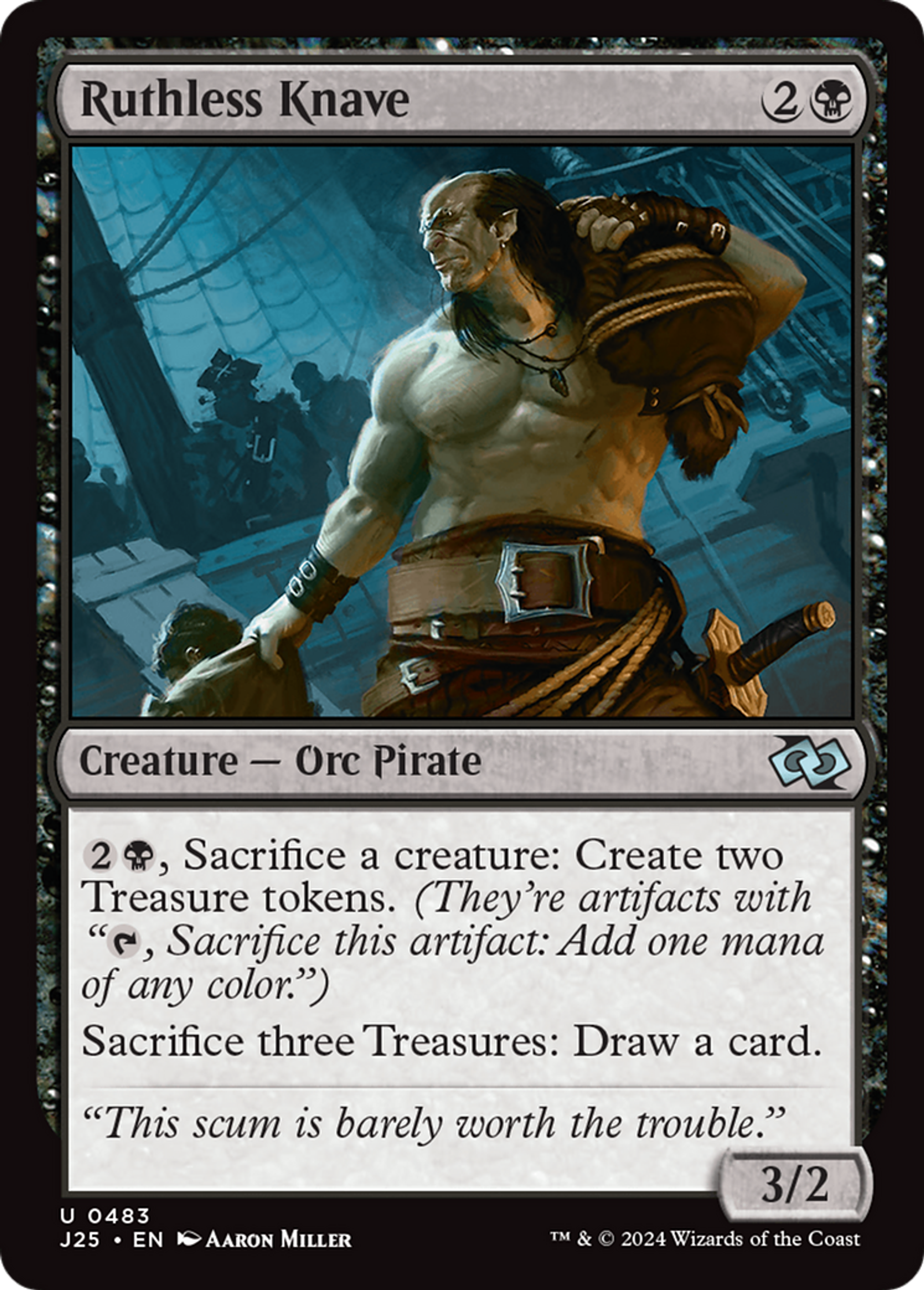 Ruthless Knave — Foundations Jumpstart — Magic: The Gathering