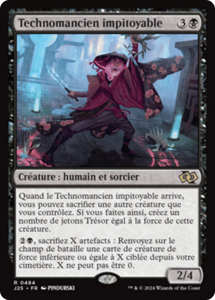 Technomancien impitoyable — Foundations Jumpstart — Magic: The Gathering