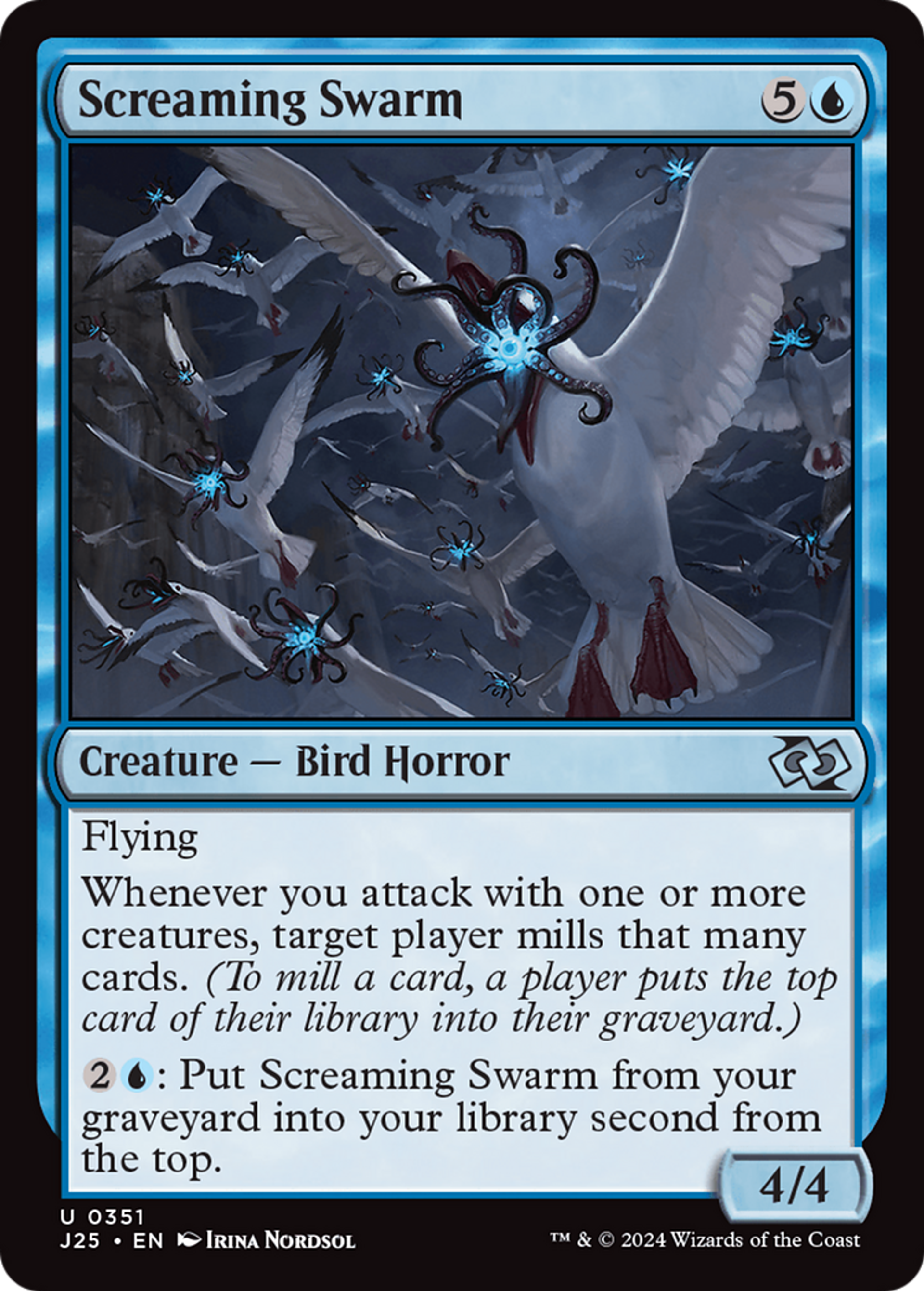 Screaming Swarm — Foundations Jumpstart — Magic: The Gathering