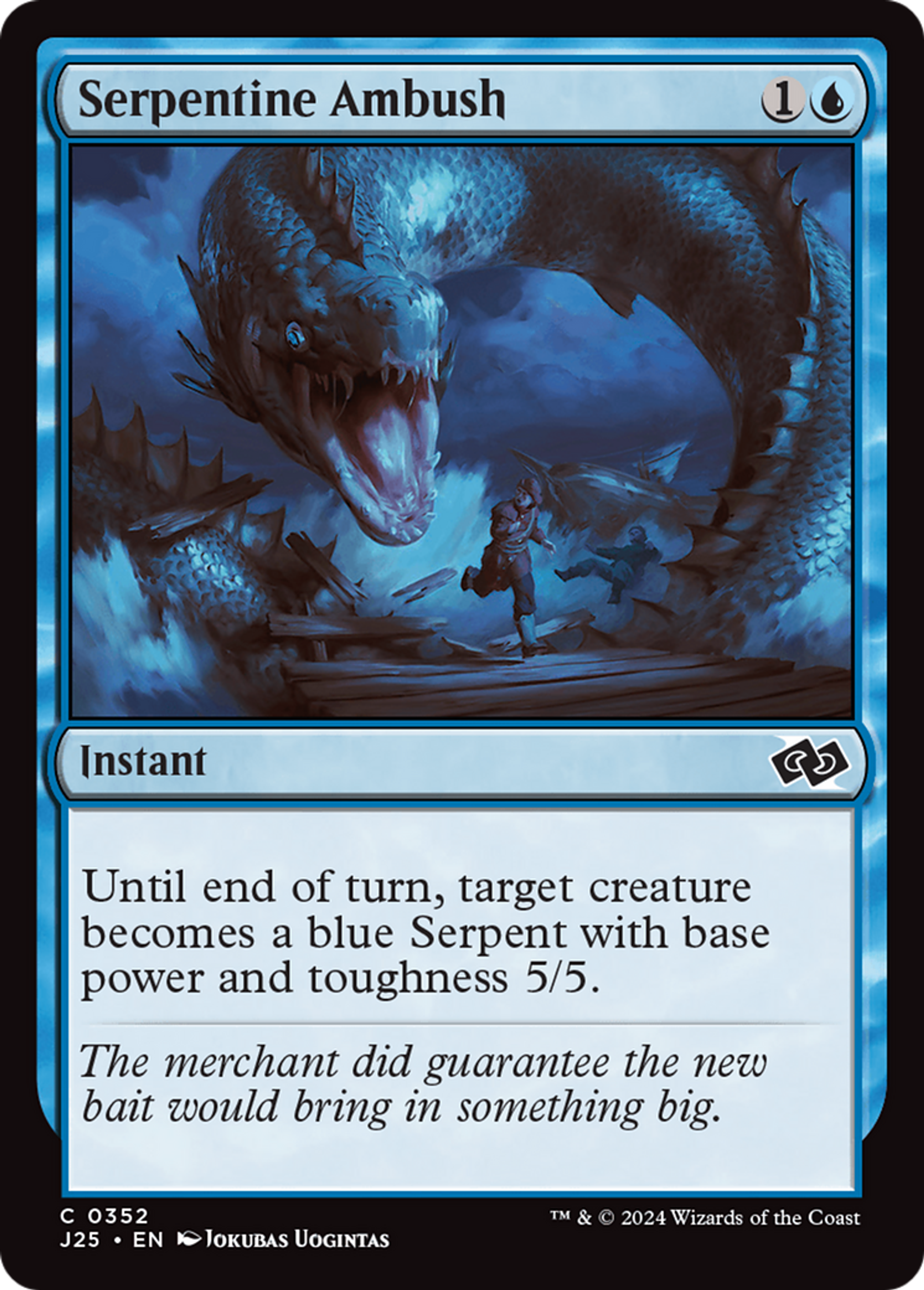 Serpentine Ambush — Foundations Jumpstart — Magic: The Gathering
