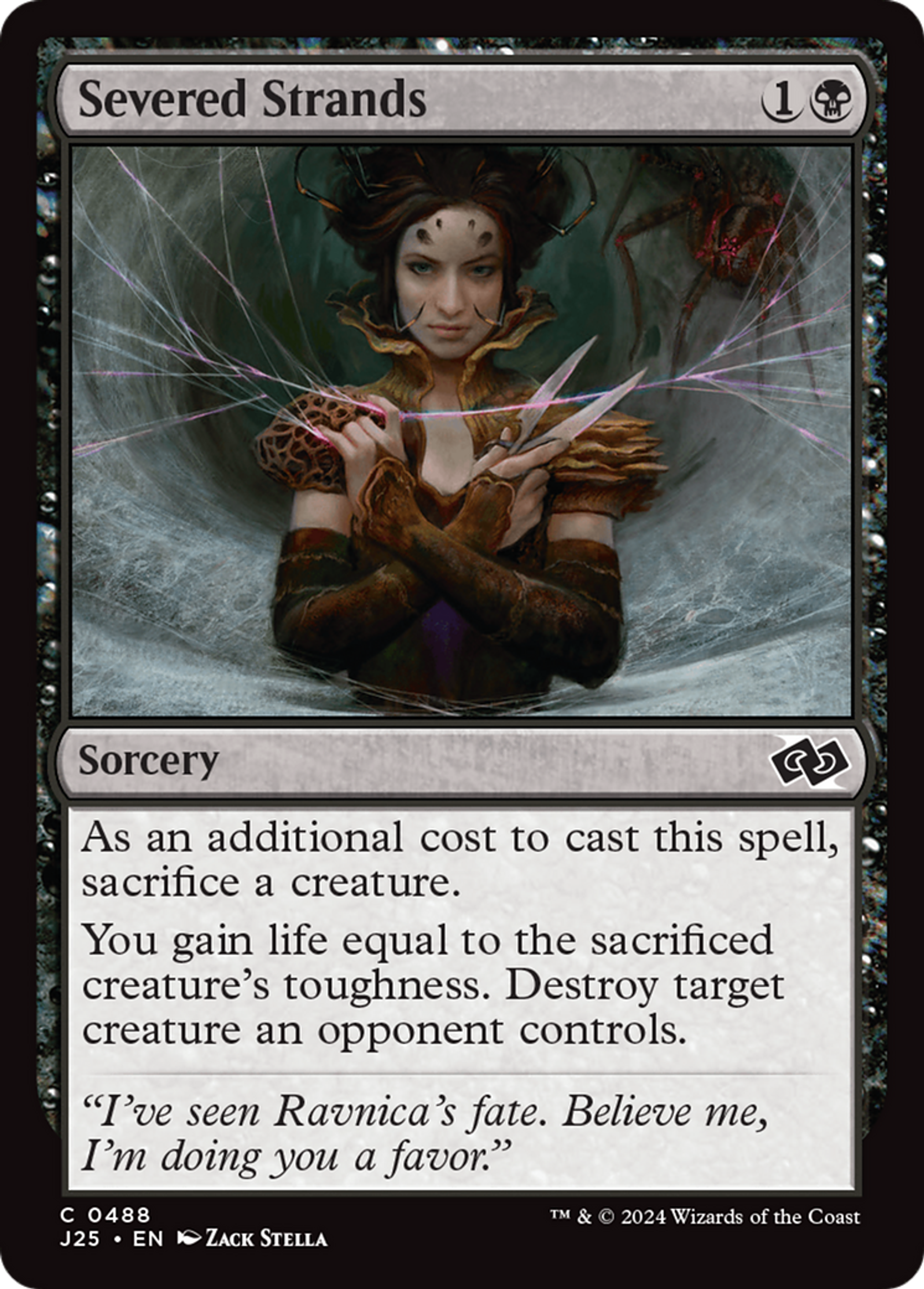 Severed Strands — Foundations Jumpstart — Magic: The Gathering