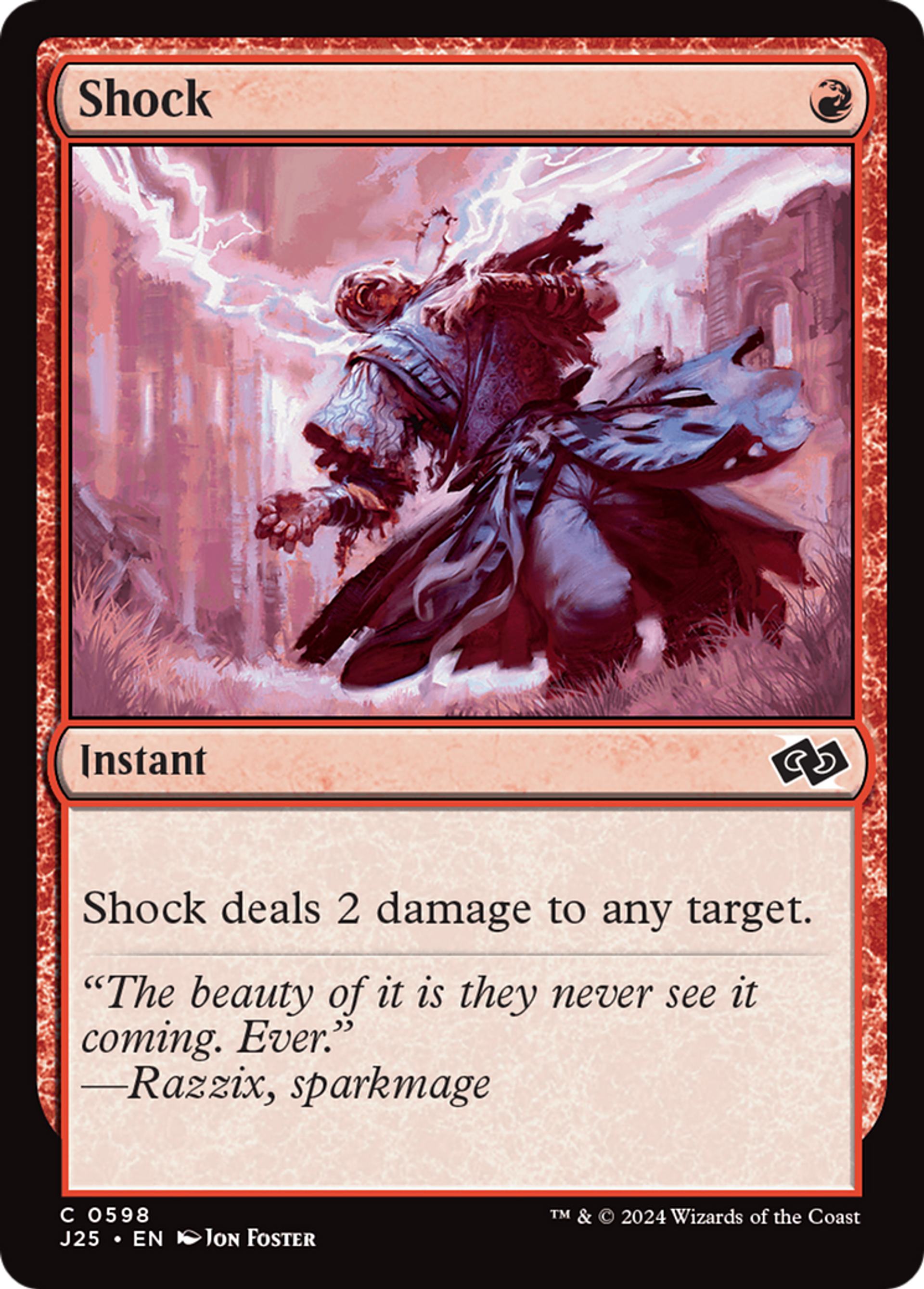Shock — Foundations Jumpstart — Magic: The Gathering