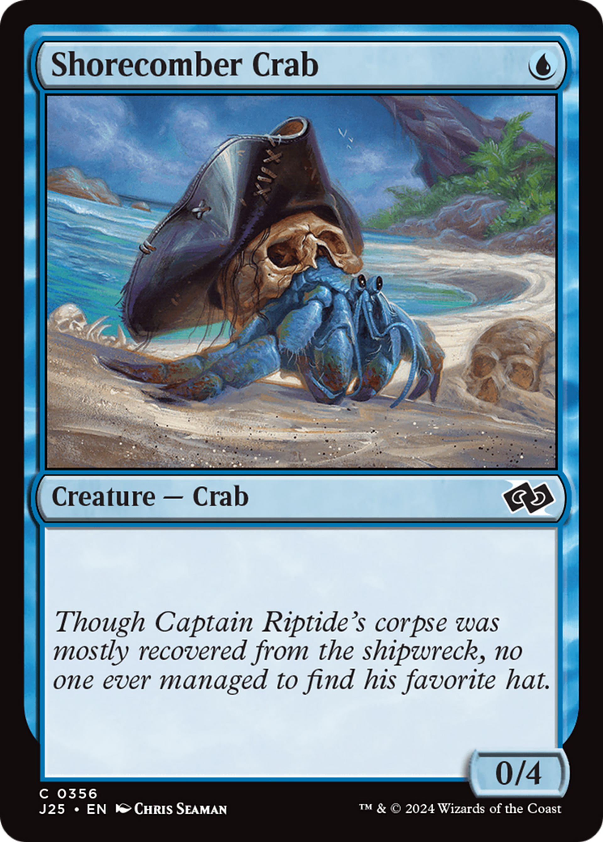 Shorecomber Crab — Foundations Jumpstart — Magic: The Gathering