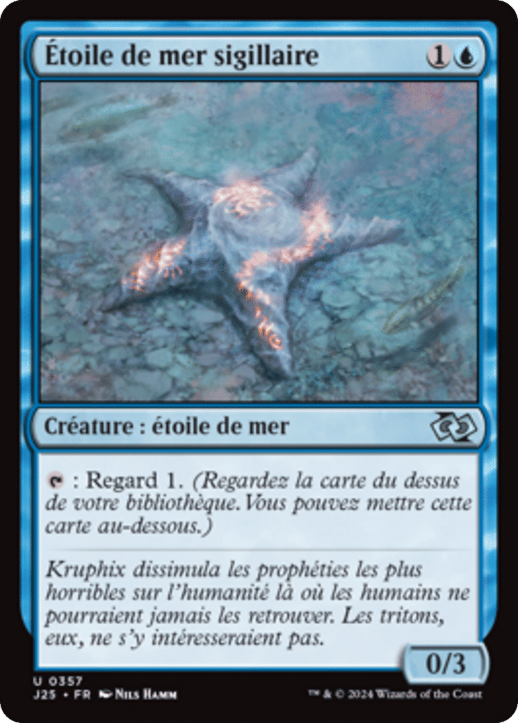 Étoile de mer sigillaire — Foundations Jumpstart — Magic: The Gathering