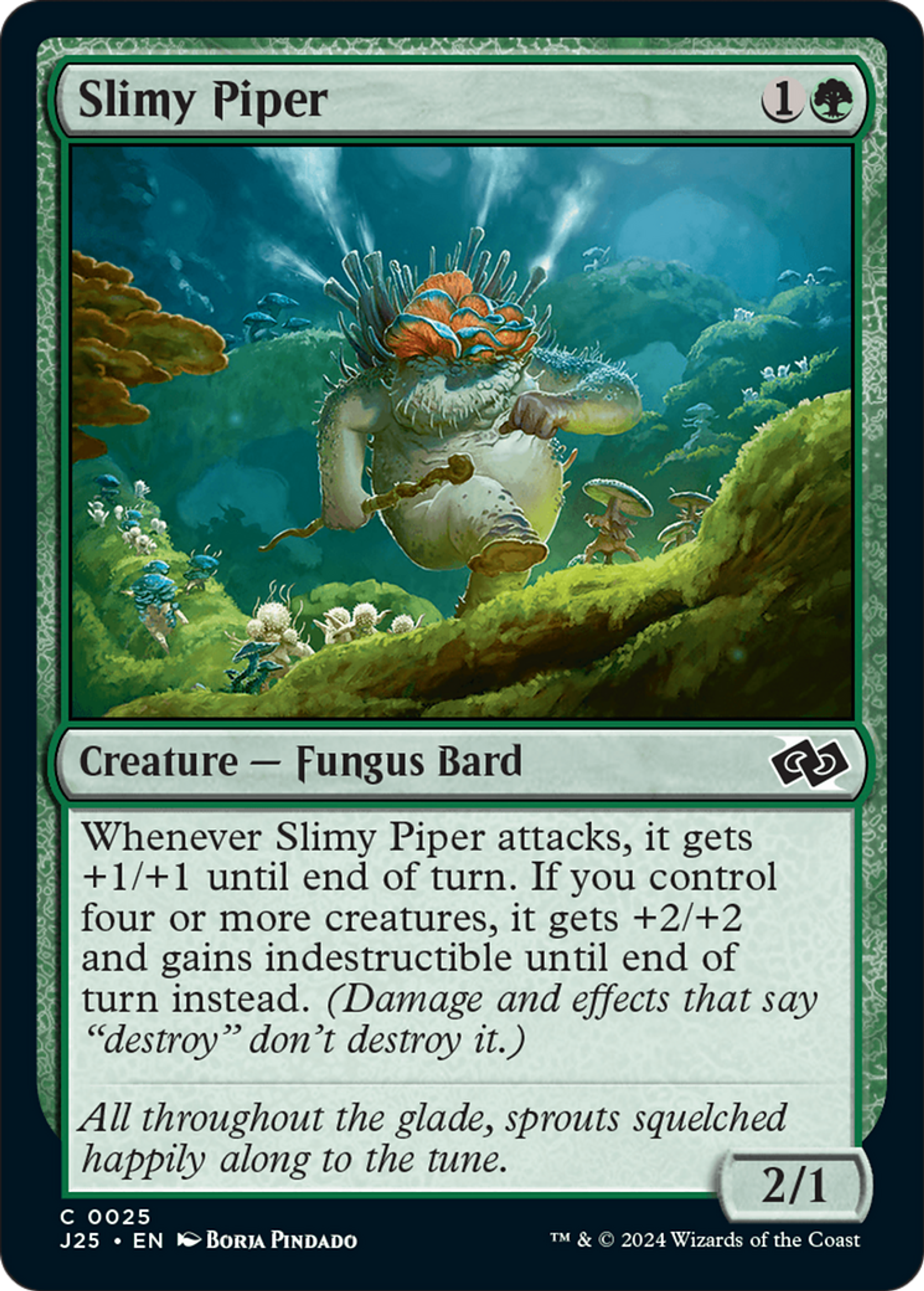 Slimy Piper — Foundations Jumpstart — Magic: The Gathering