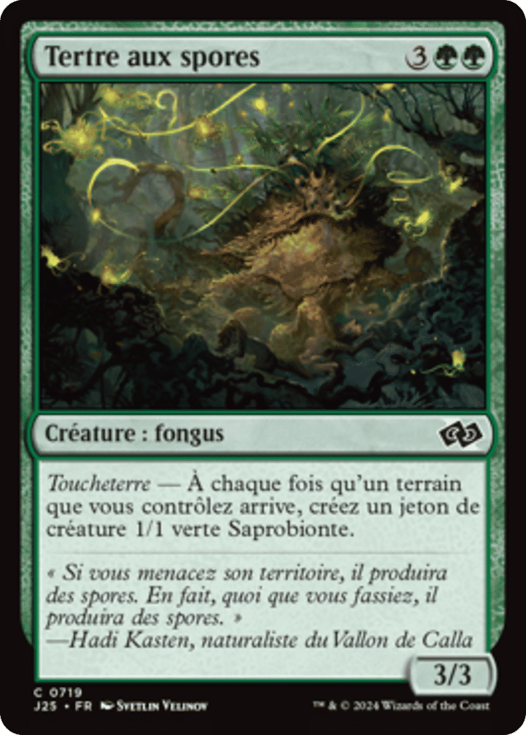 Tertre aux spores from Foundations Jumpstart - Magic: The Gathering