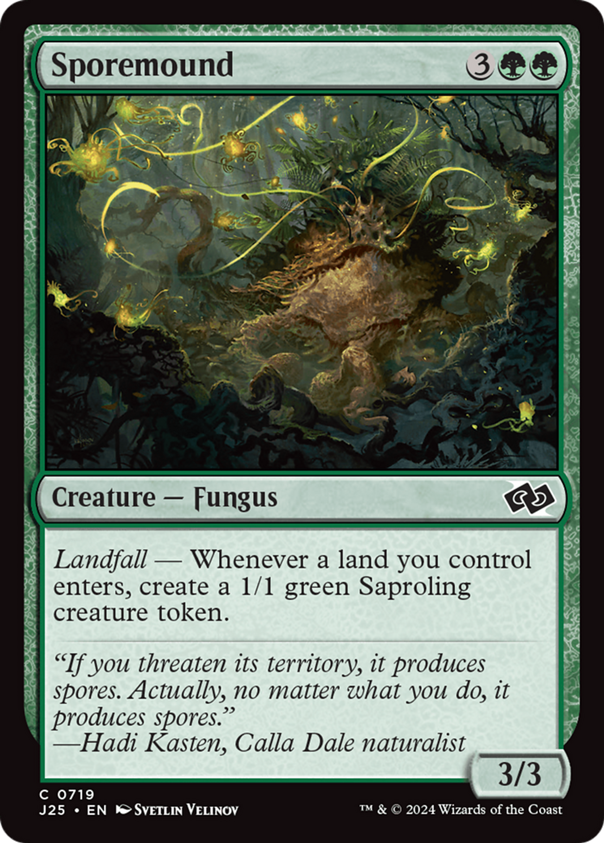 Sporemound — Foundations Jumpstart — Magic: The Gathering