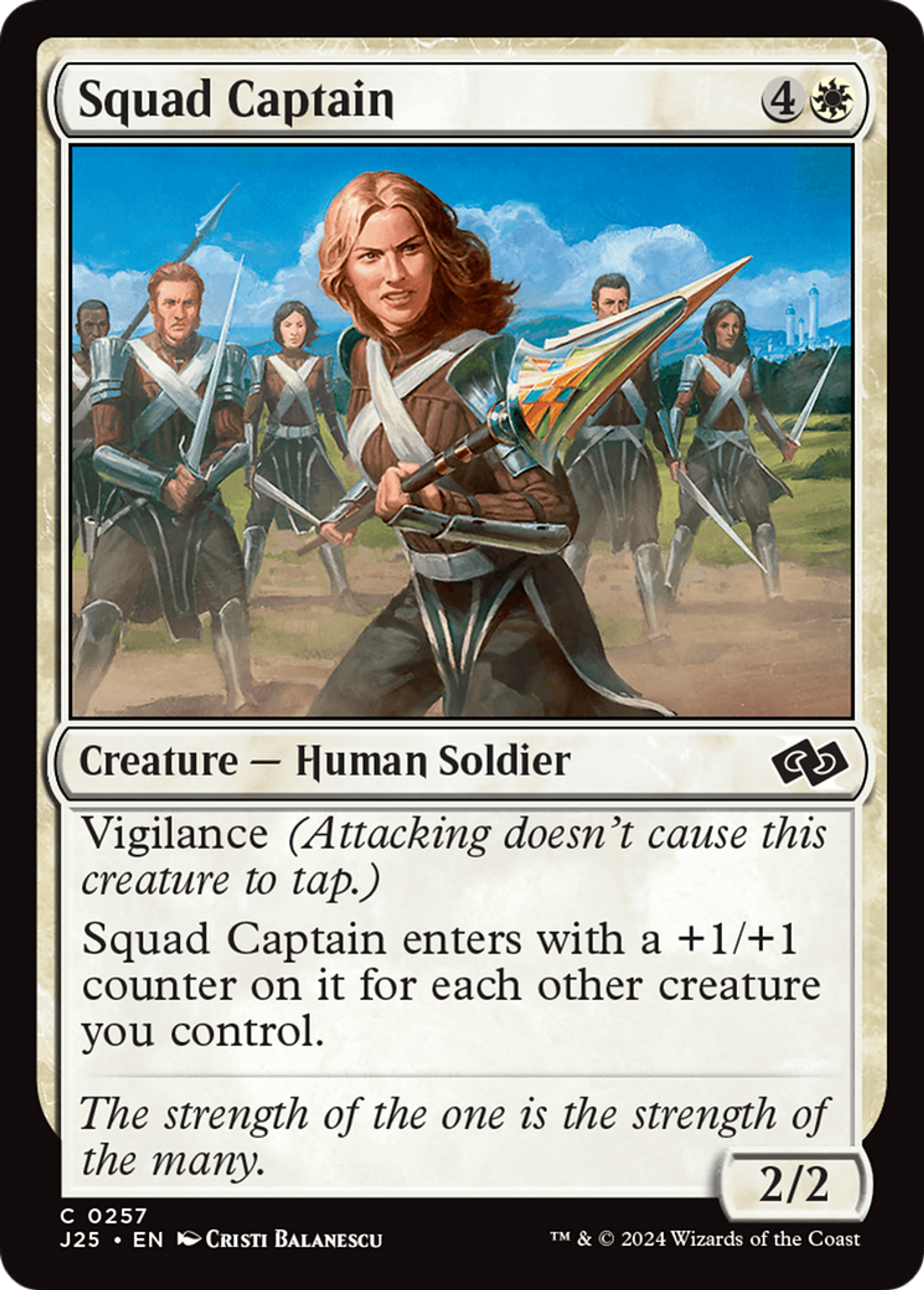 Squad Captain — Foundations Jumpstart — Magic: The Gathering