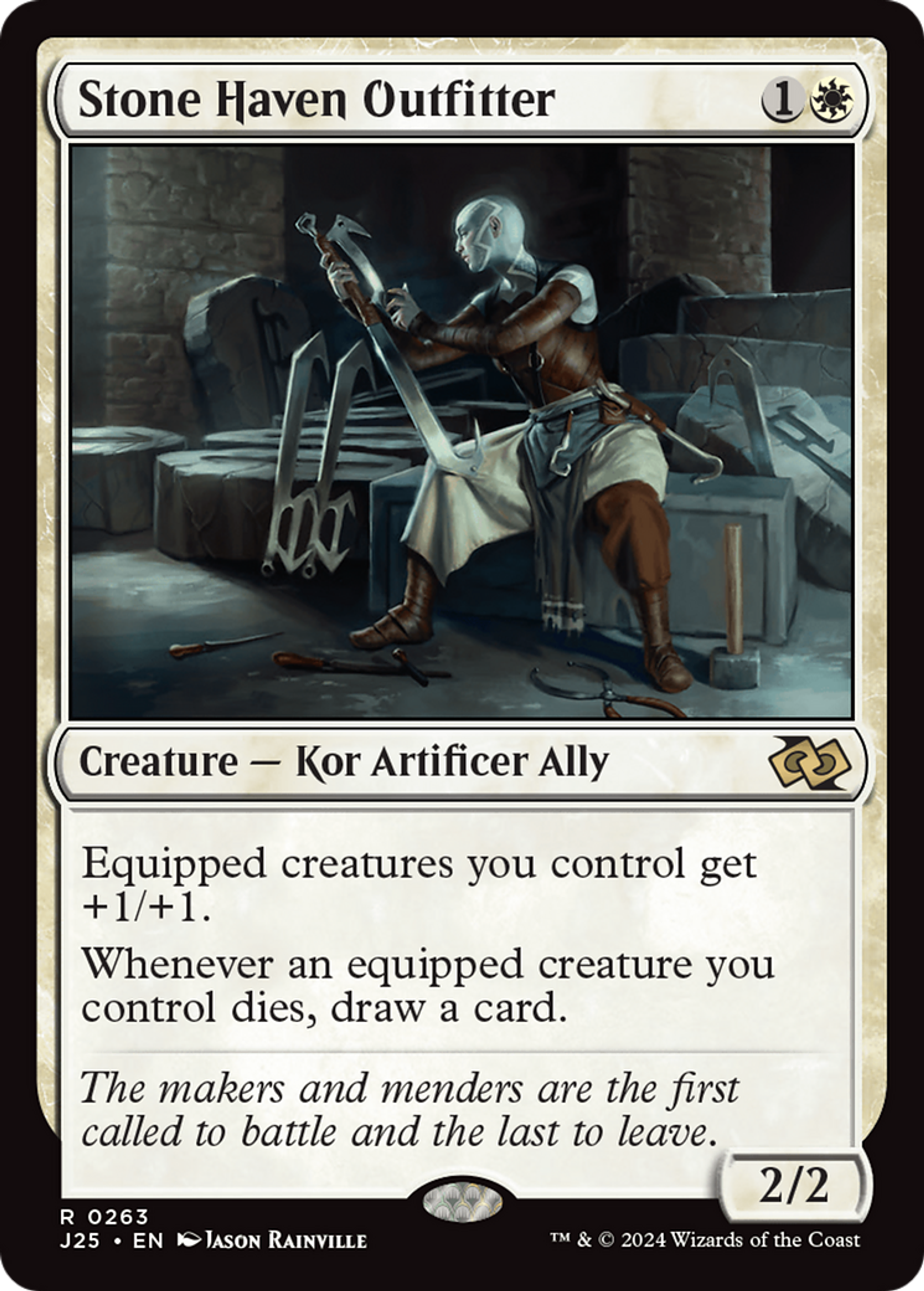 Stone Haven Outfitter — Foundations Jumpstart — Magic: The Gathering