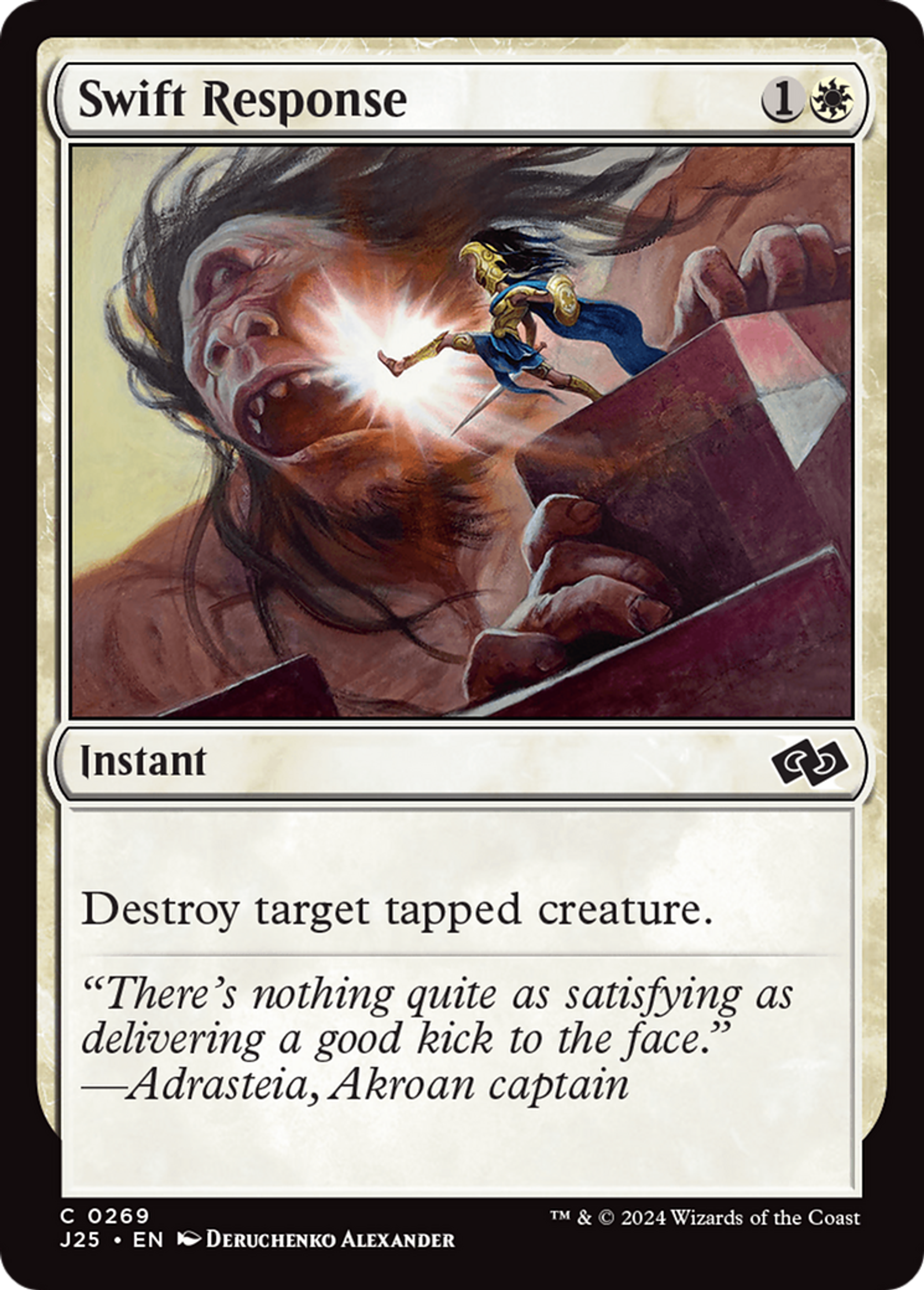 Swift Response — Foundations Jumpstart — Magic: The Gathering