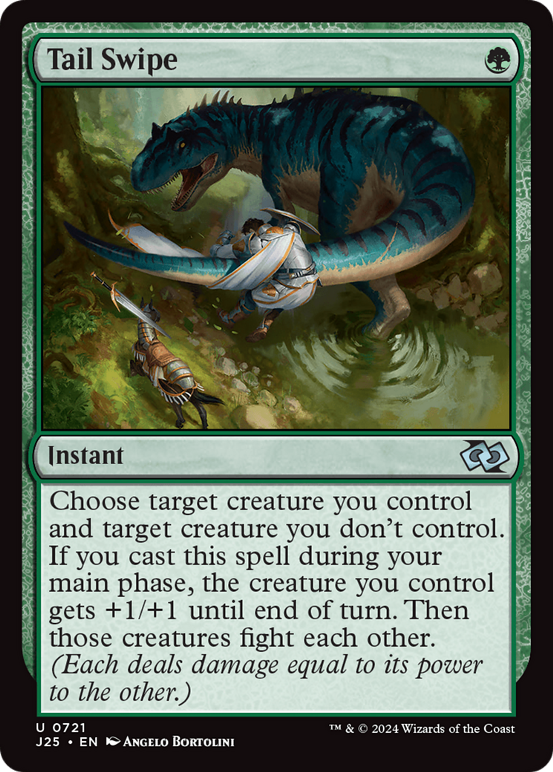 Tail Swipe — Foundations Jumpstart — Magic: The Gathering