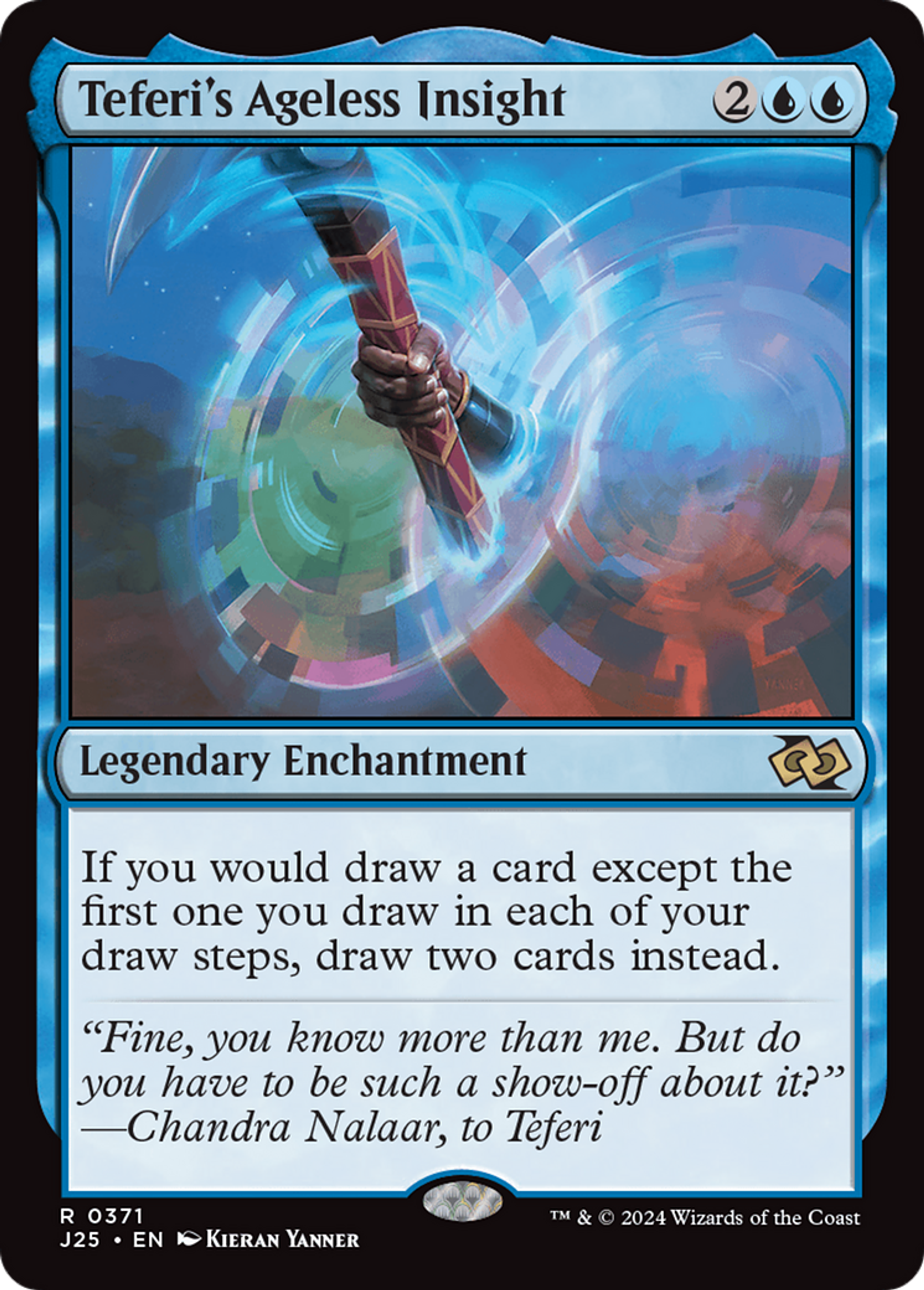 Teferi's Ageless Insight — Foundations Jumpstart — Magic: The Gathering