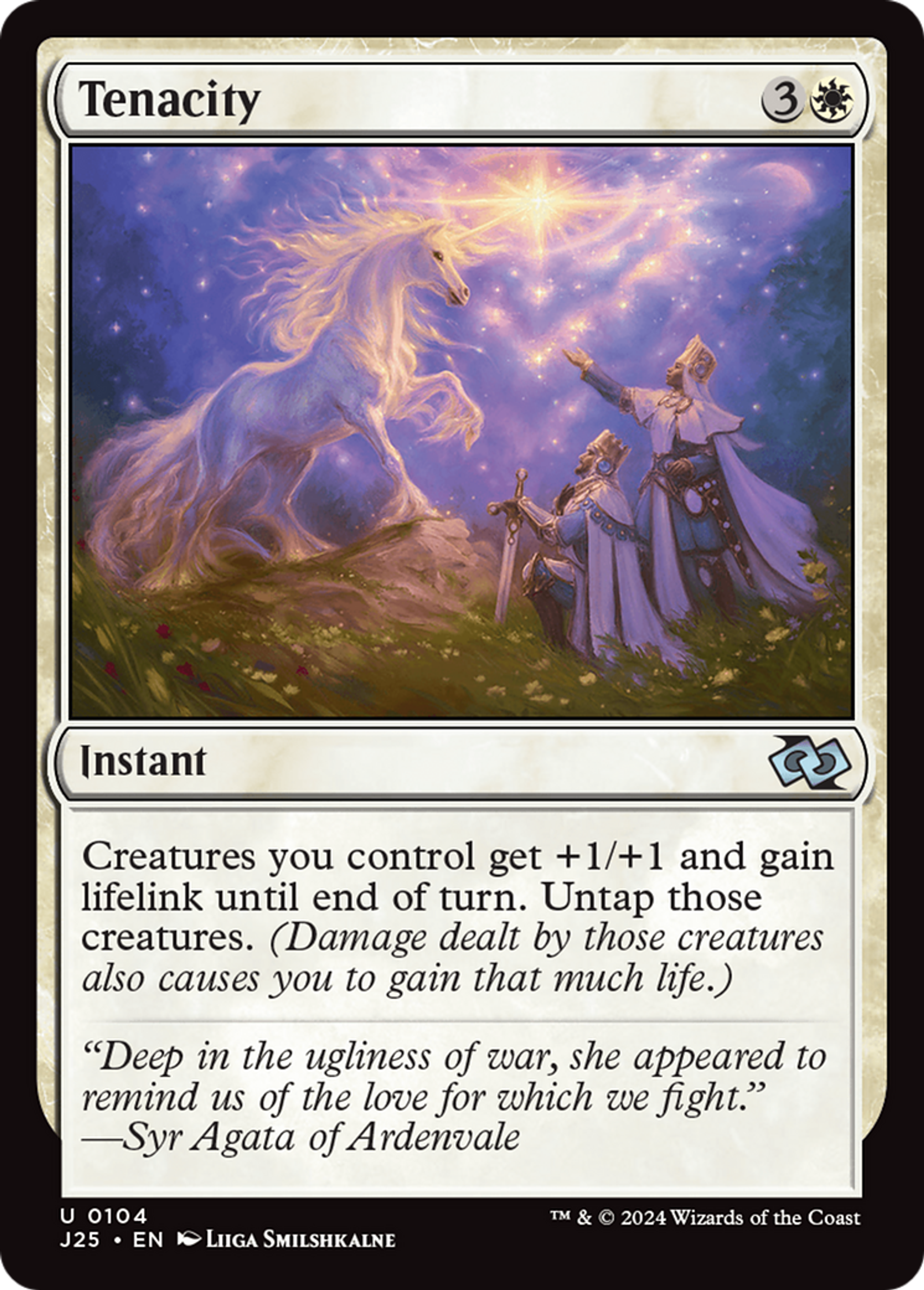 Tenacity — Foundations Jumpstart — Magic: The Gathering